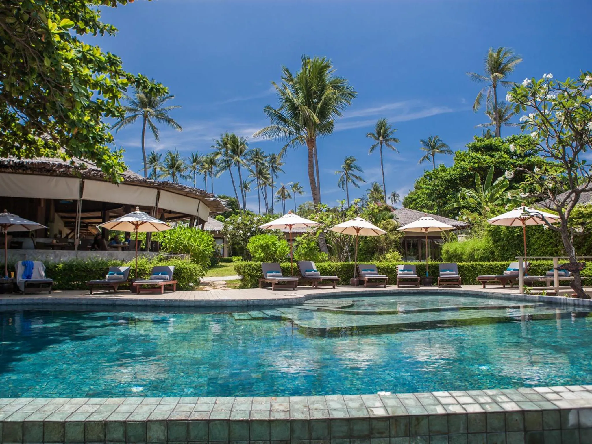 Pool view in Sea Dance Resort