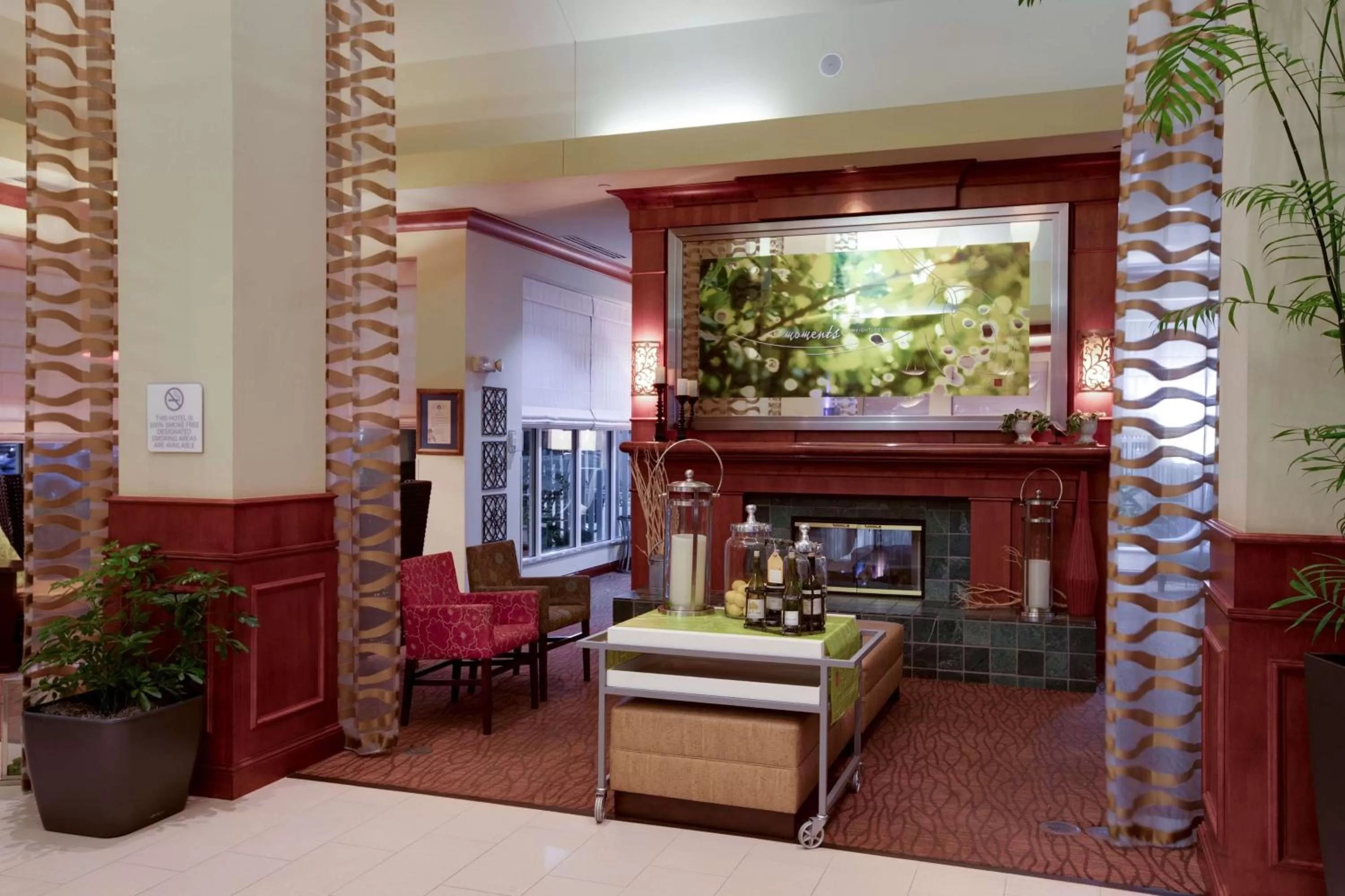 Lobby or reception in Hilton Garden Inn Oklahoma City Airport