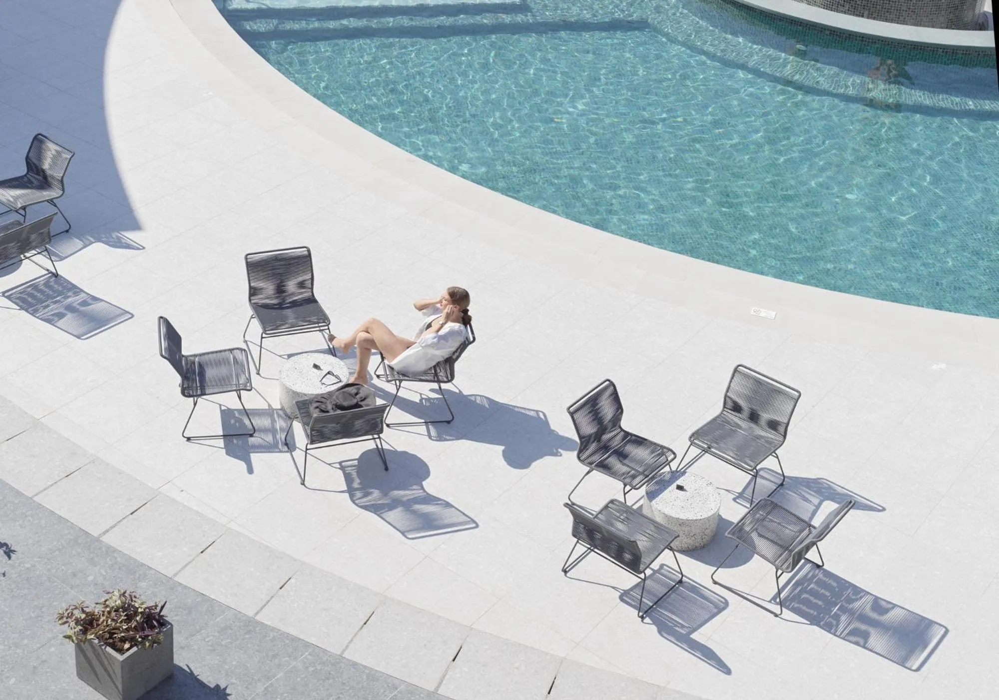 Swimming pool in Nautilux Rethymno by Mage Hotels