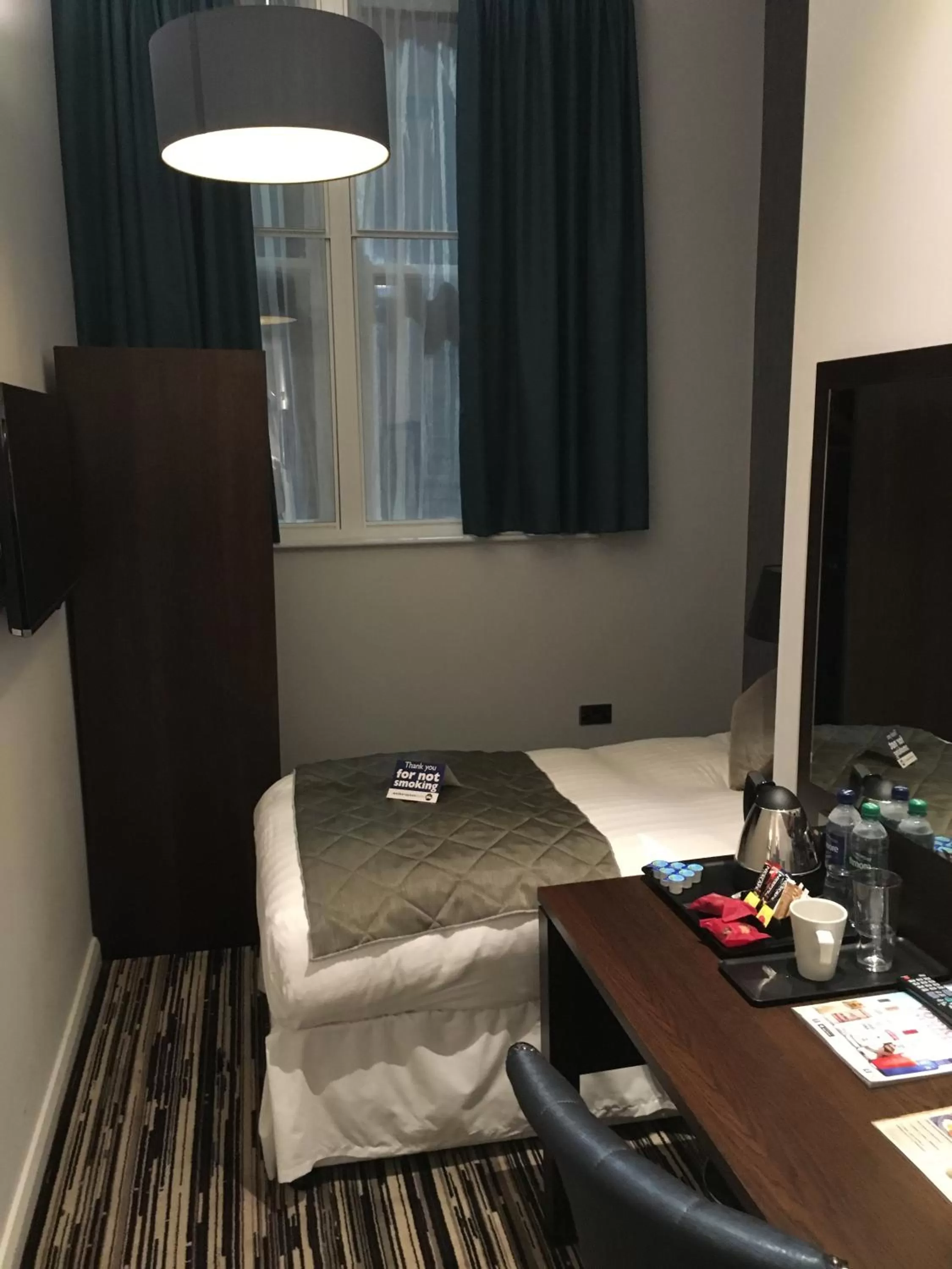 Shower, Bed in The Furness Railway Wetherspoon