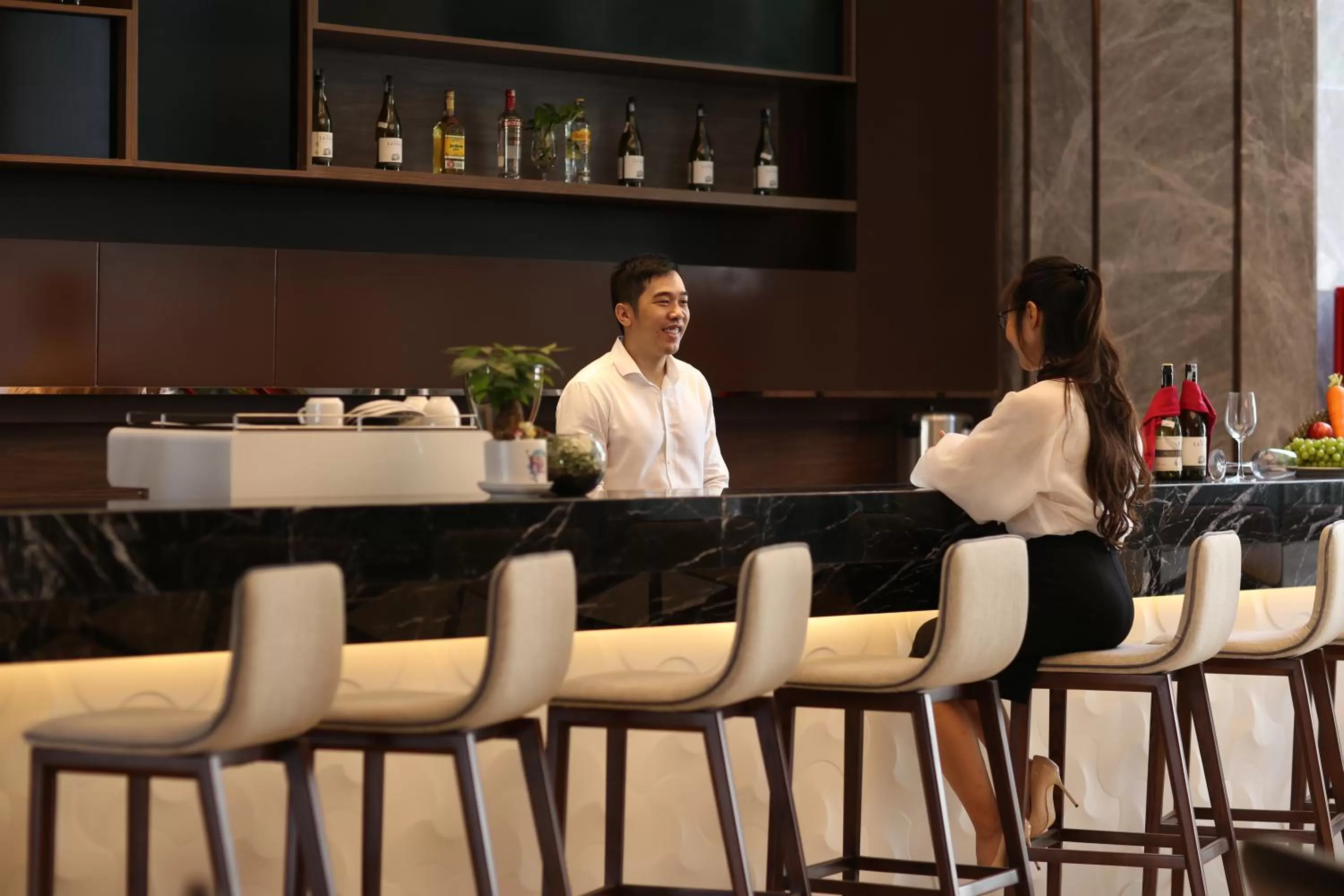 Lounge or bar in Muong Thanh Luxury Saigon Hotel