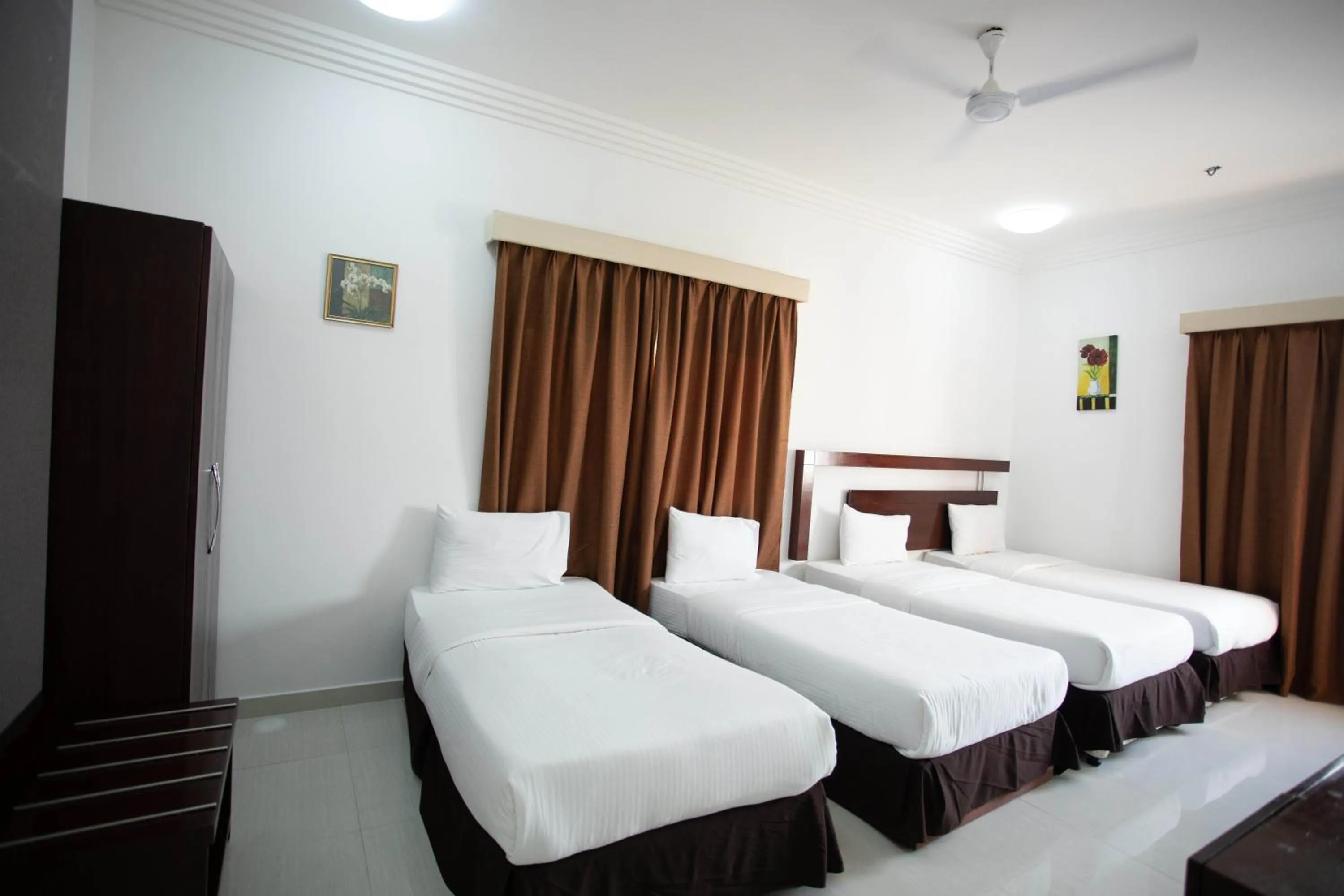 Bed in Star Emirates Furnished Apartment