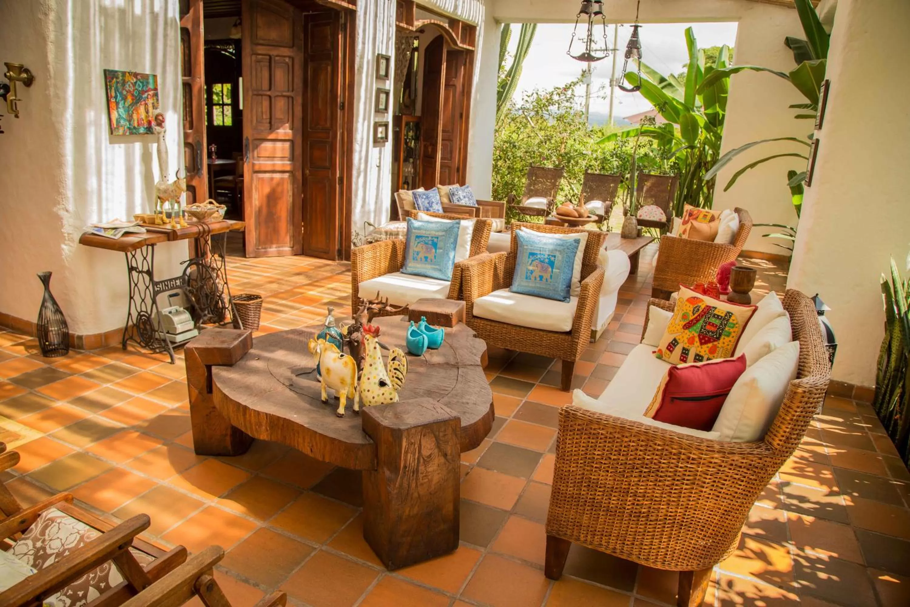 Balcony/Terrace in Hotel Delirio Campestre
