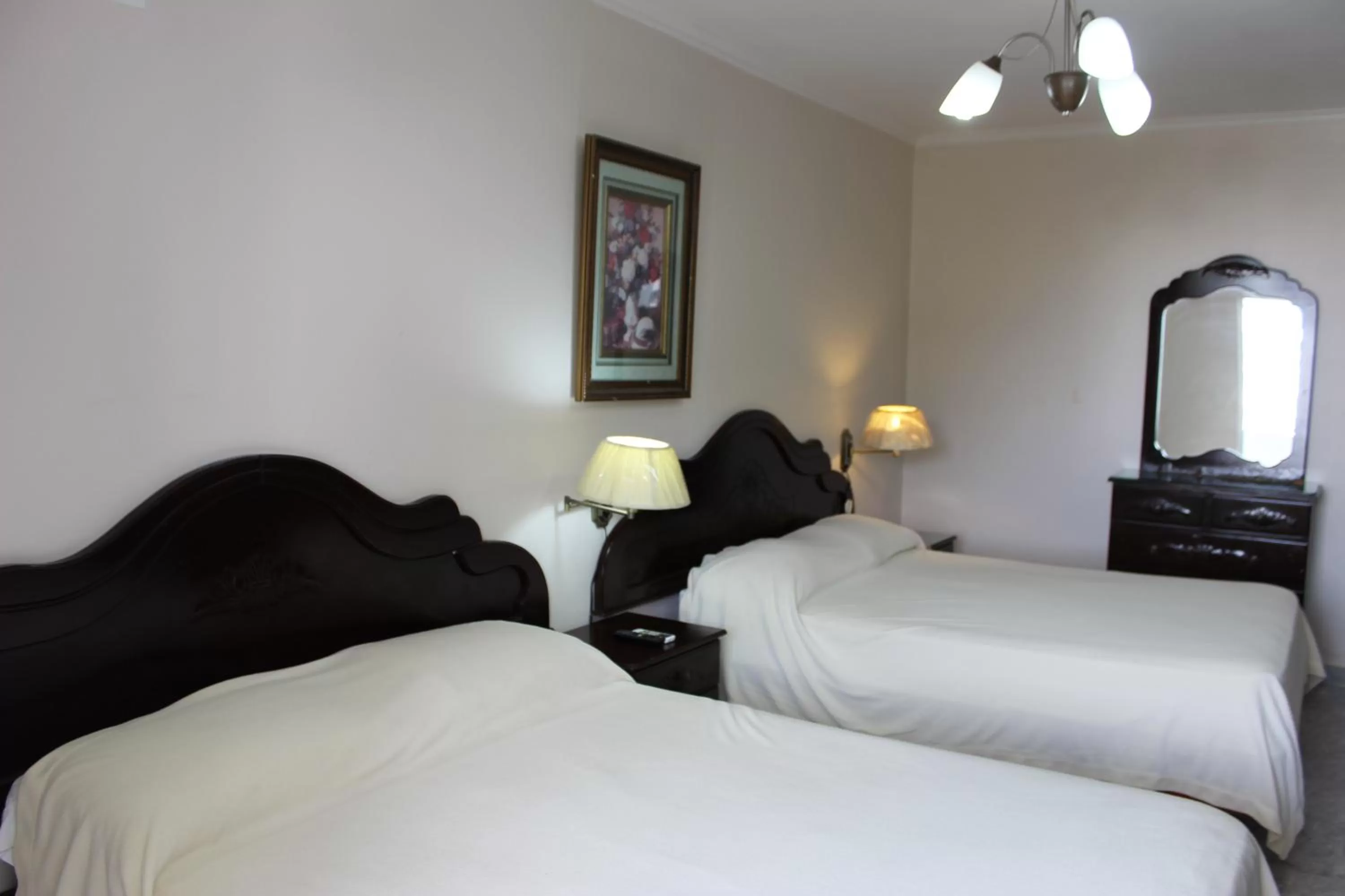 Bed in Hotel Parador