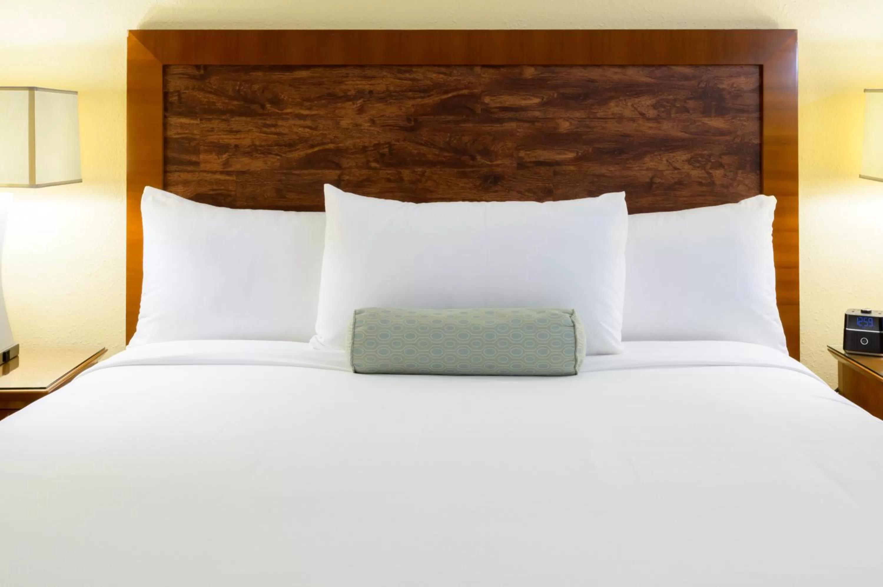 Bed in Airtel Plaza Hotel