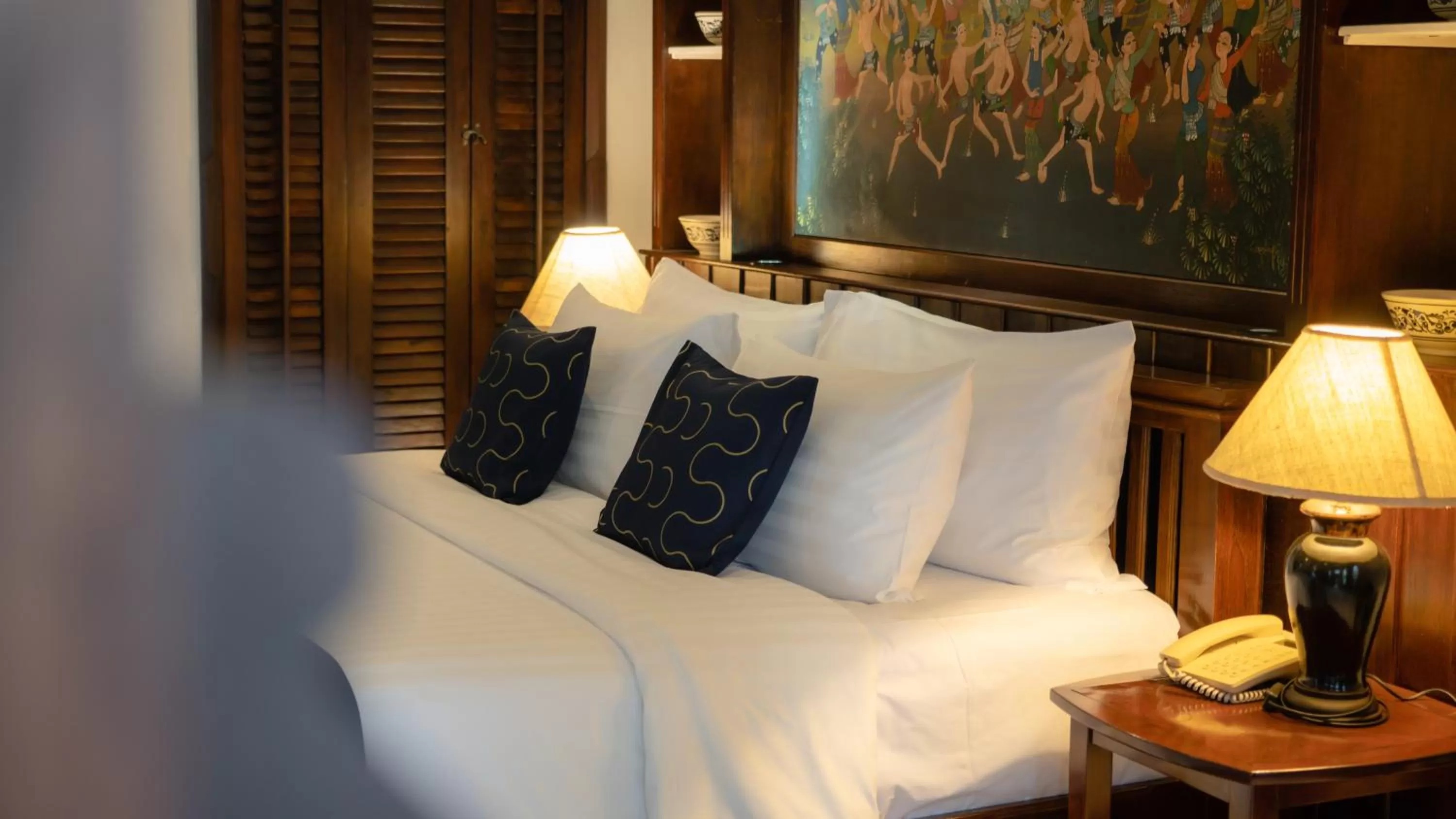 Bed in Cheva Gallery Boutique Hotel