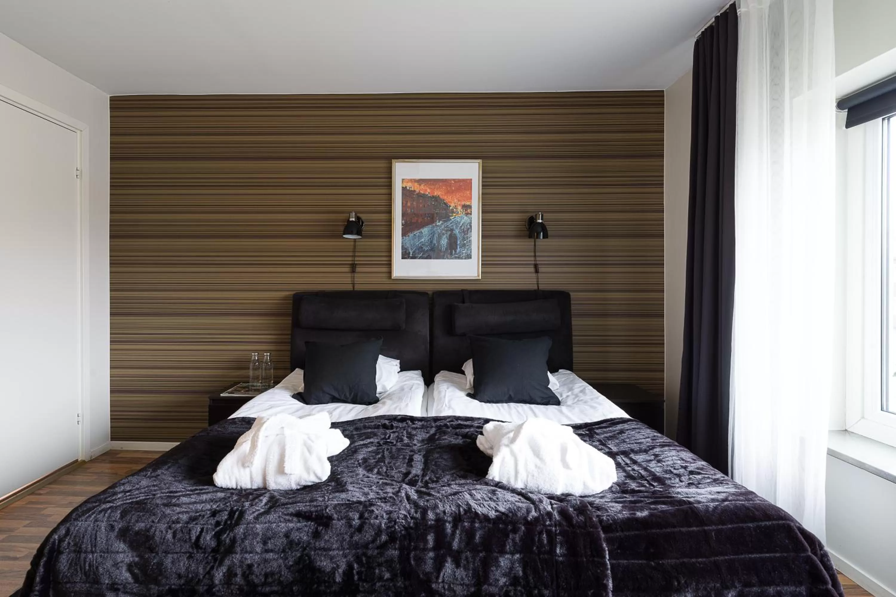 Bed in Fagersta Wärdshuset C. Dickens