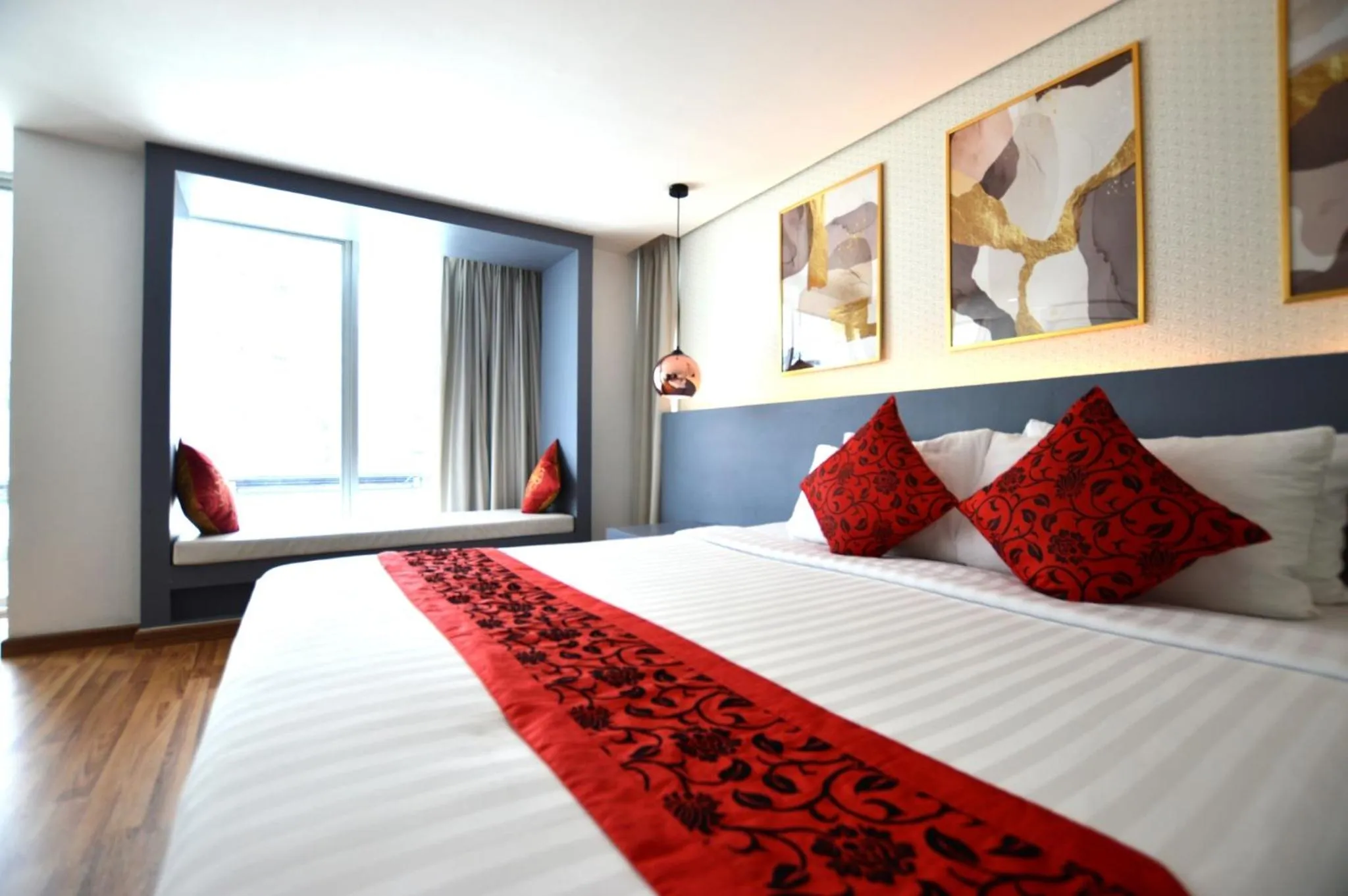 Bed in I Residence Hotel Silom