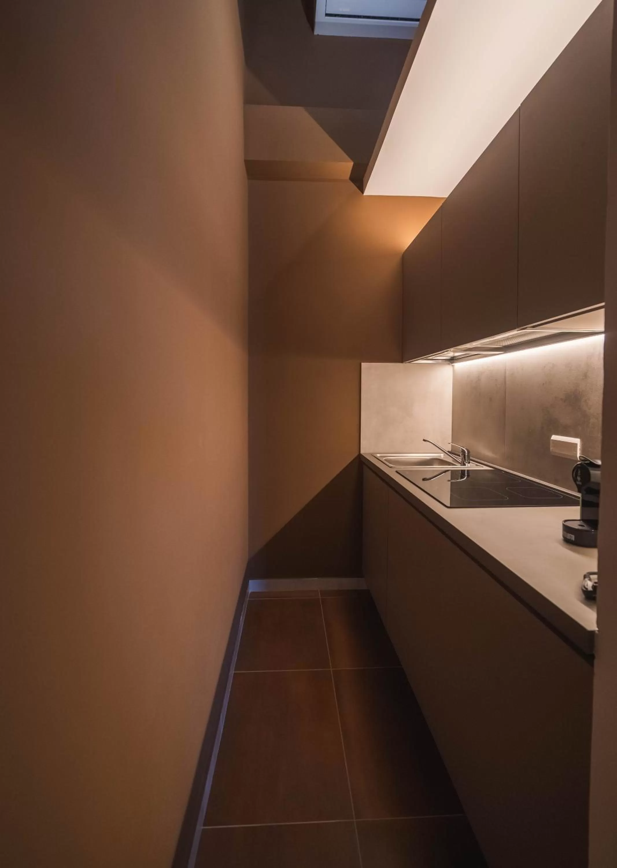 Kitchen or kitchenette in Residenza Nausicaa - 50 meters from the beach