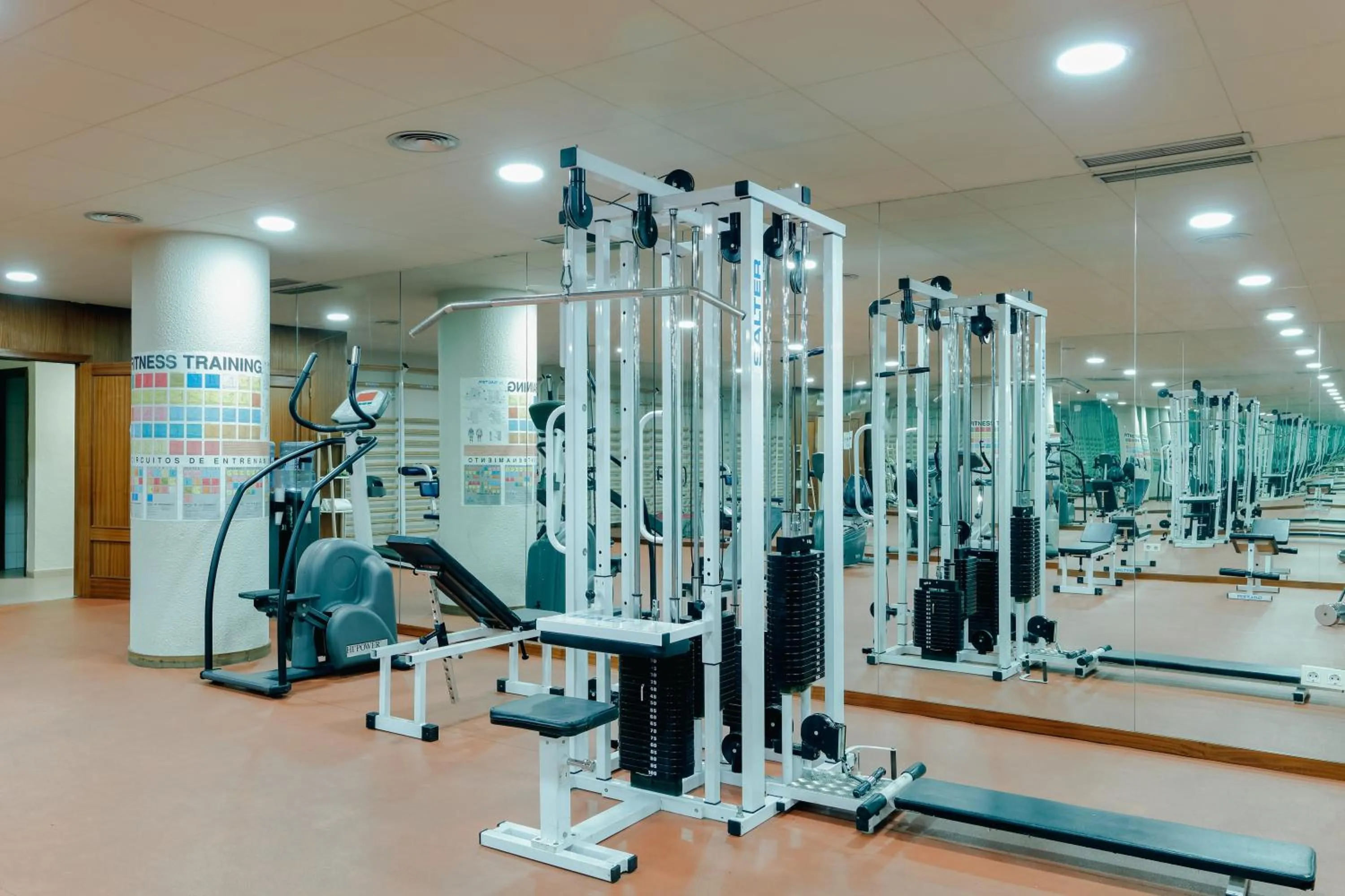 Fitness centre/facilities in Hesperia Sant Joan