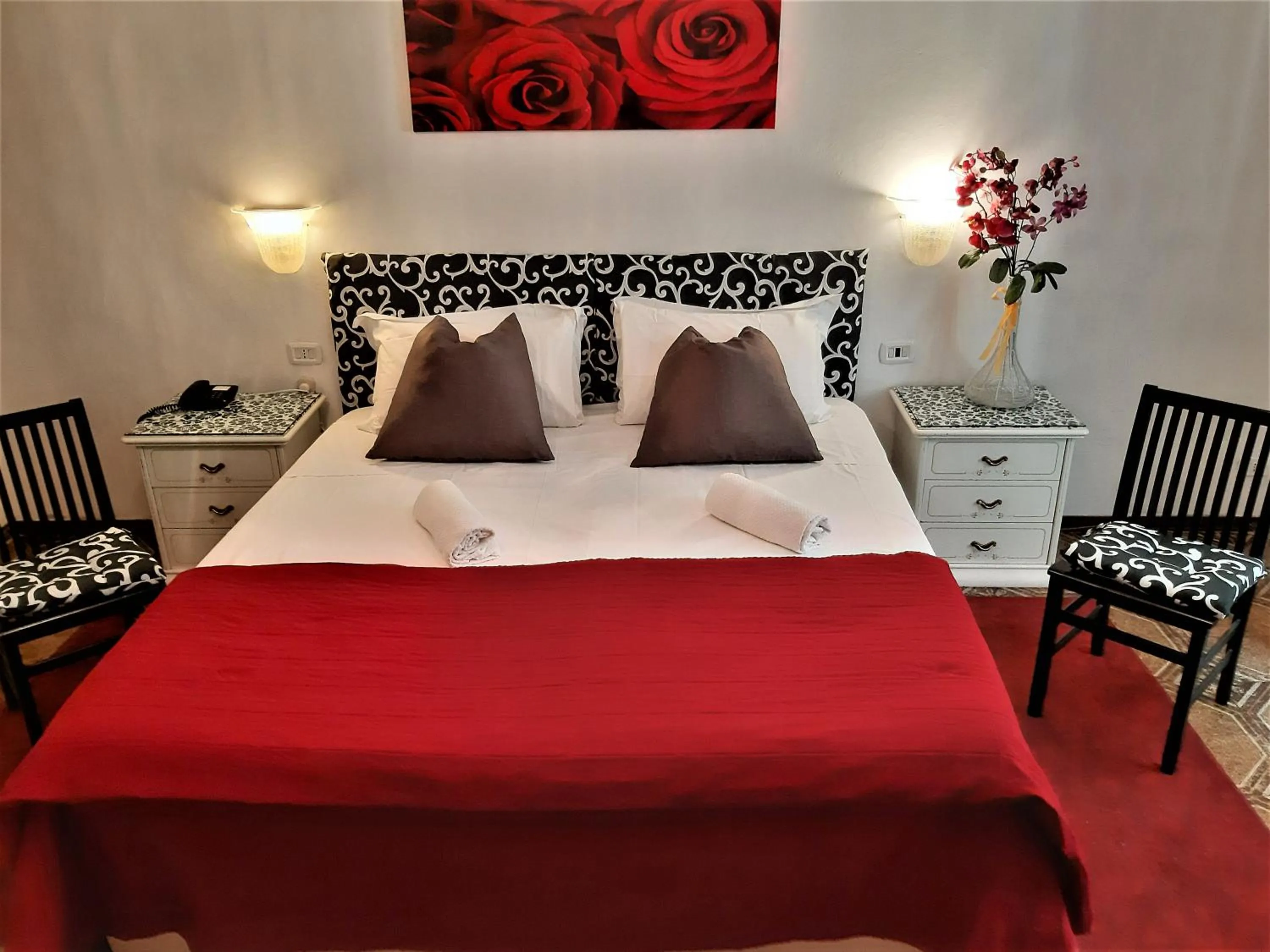 Bed in Hotel Victoria