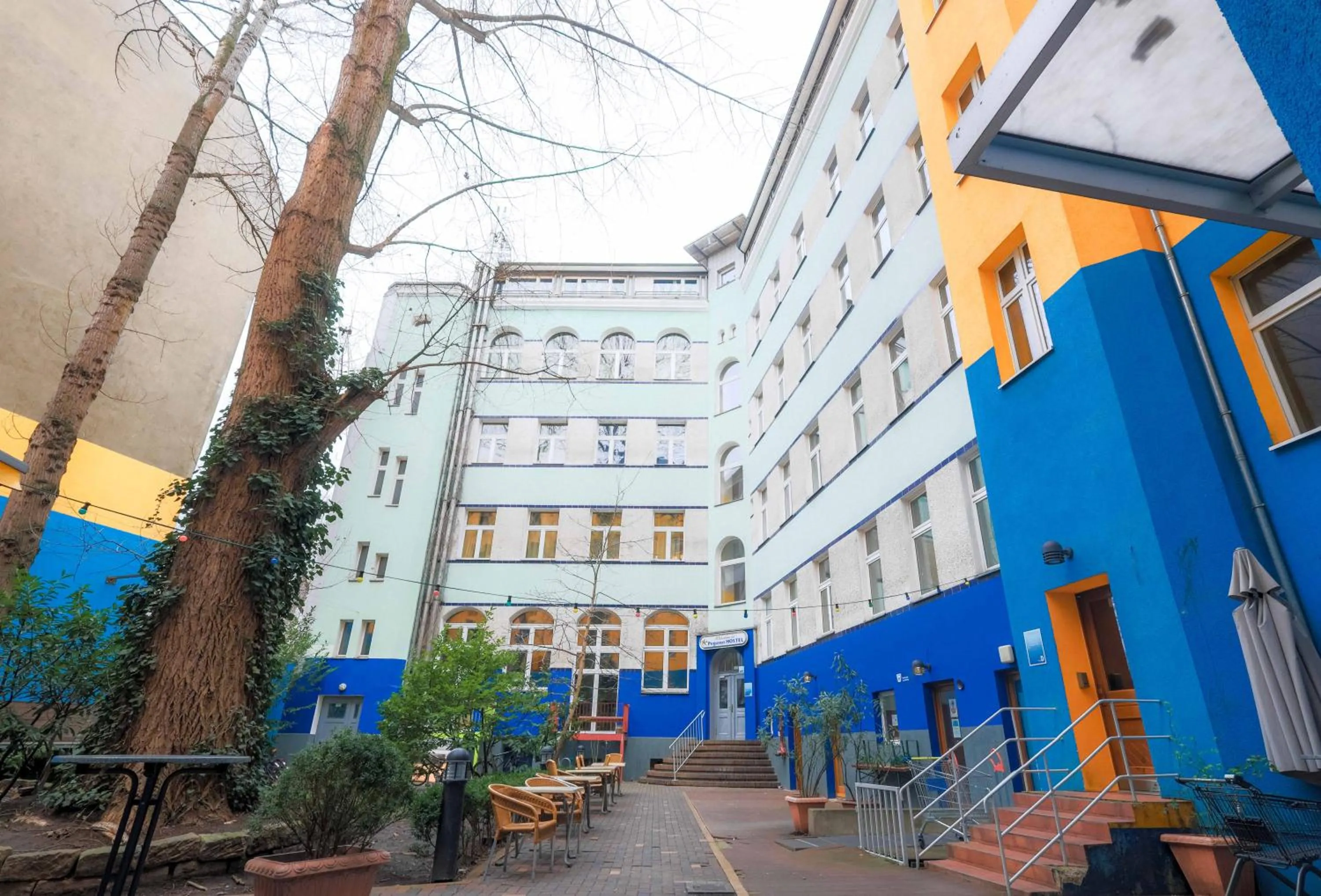 Property building in Pegasus Hostel Berlin