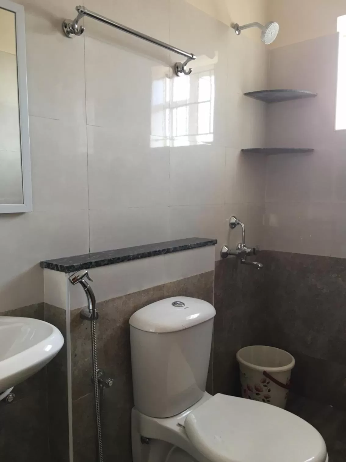 Bathroom in Shantham Service Apartments, Kinathukadavu, Coimbatore