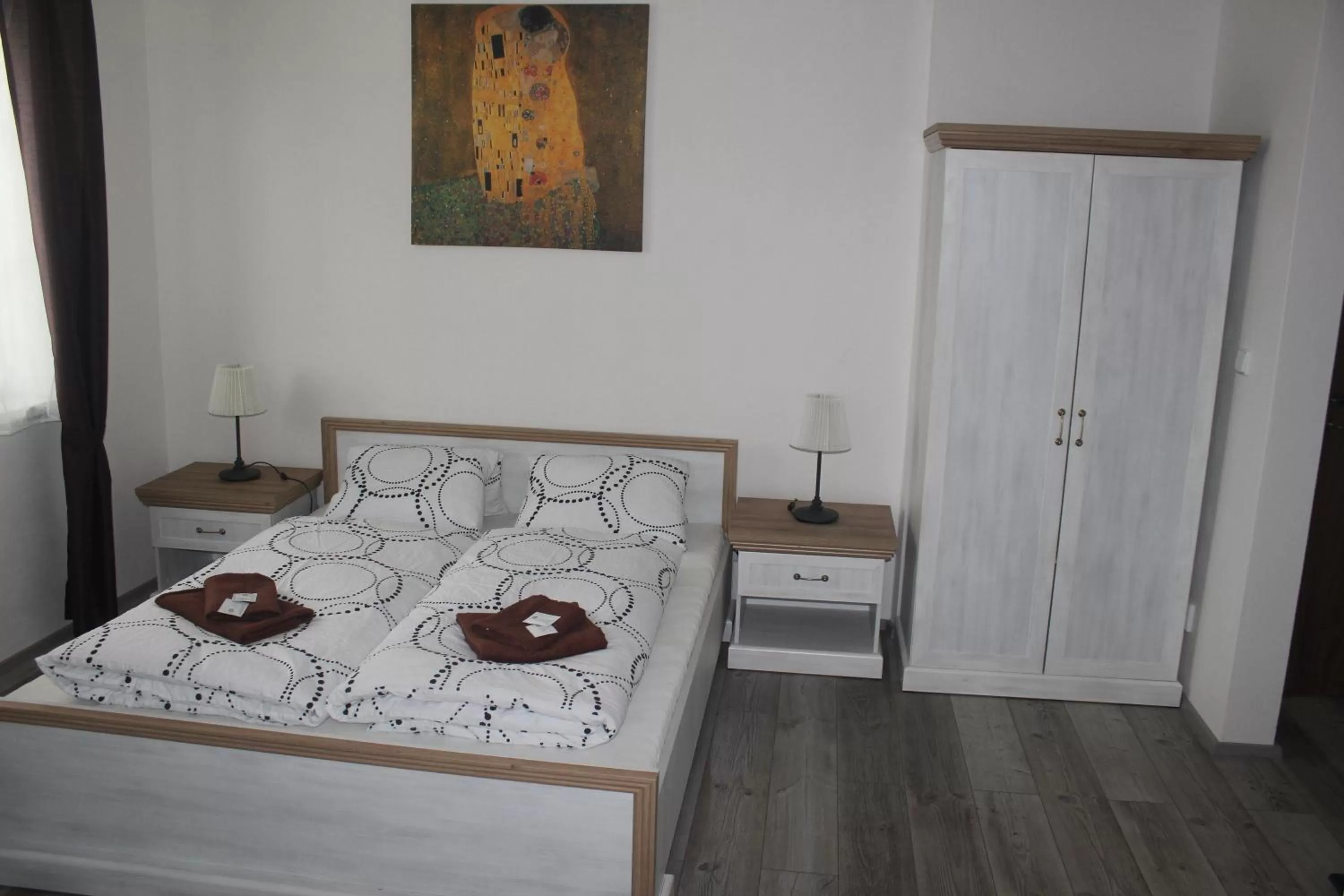 Living room, Bed in Penzion Vesely