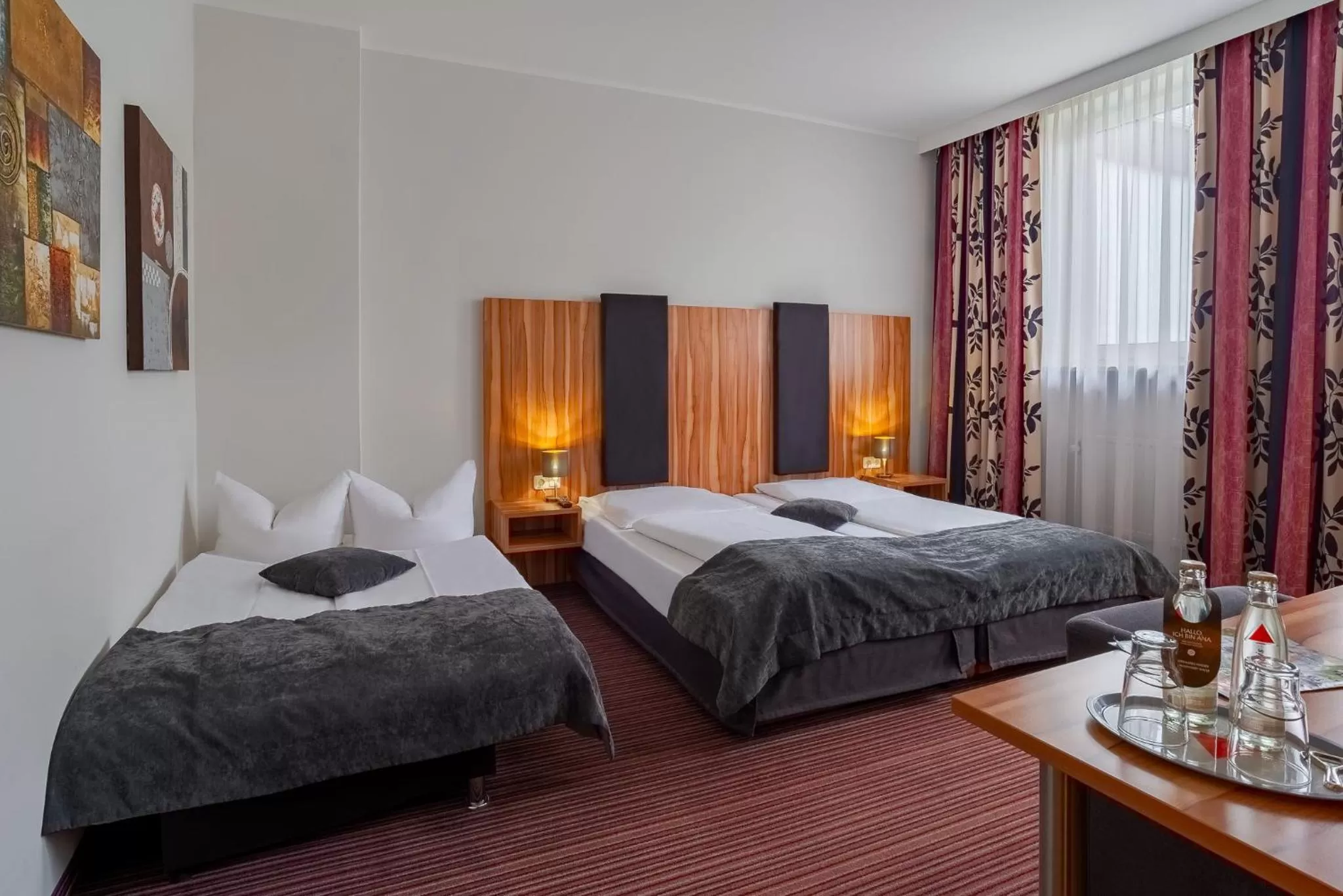 Bedroom, Bed in Arthotel ANA Style Augsburg