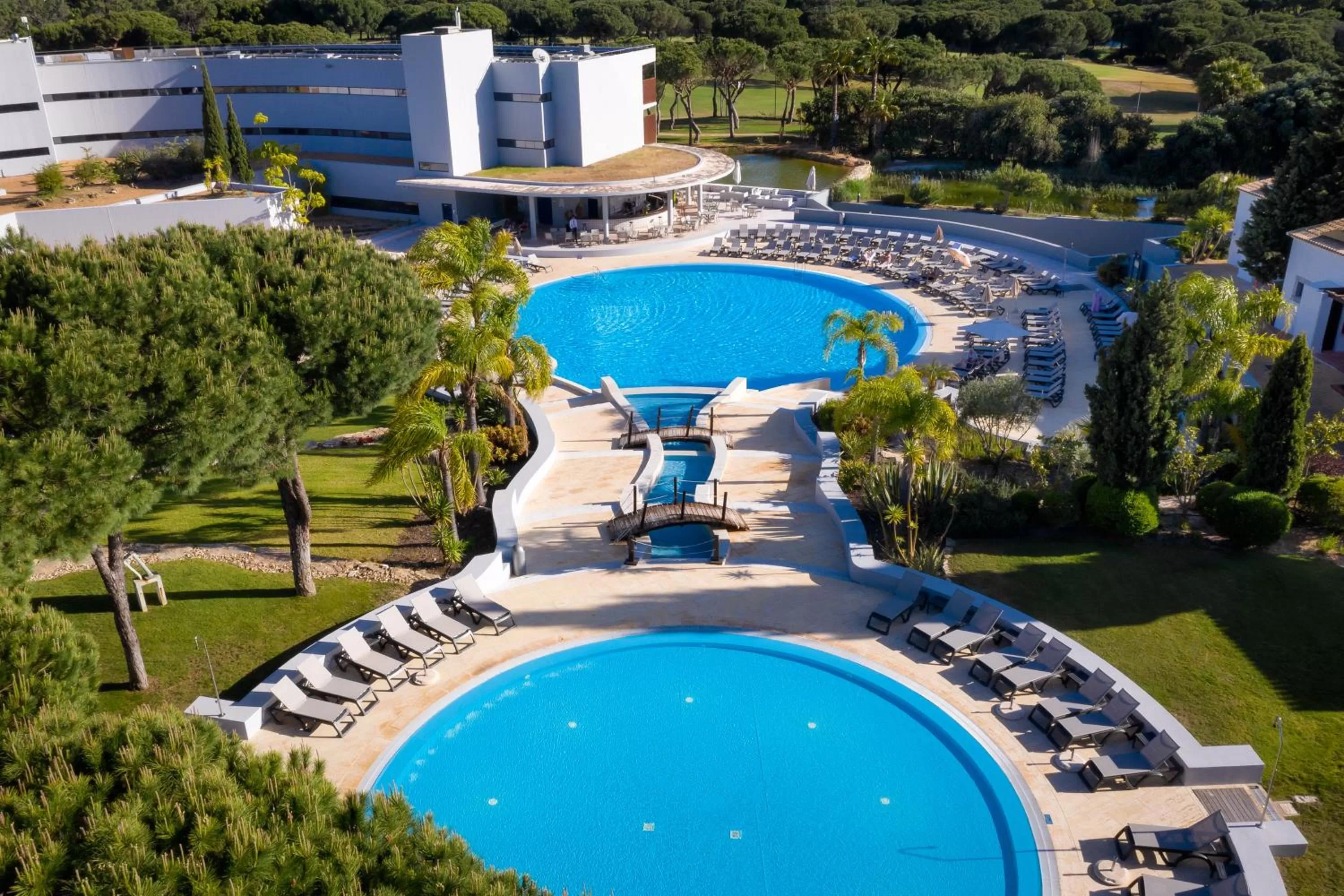Pool view in Pestana Vila Sol - Vilamoura Premium Golf Resort