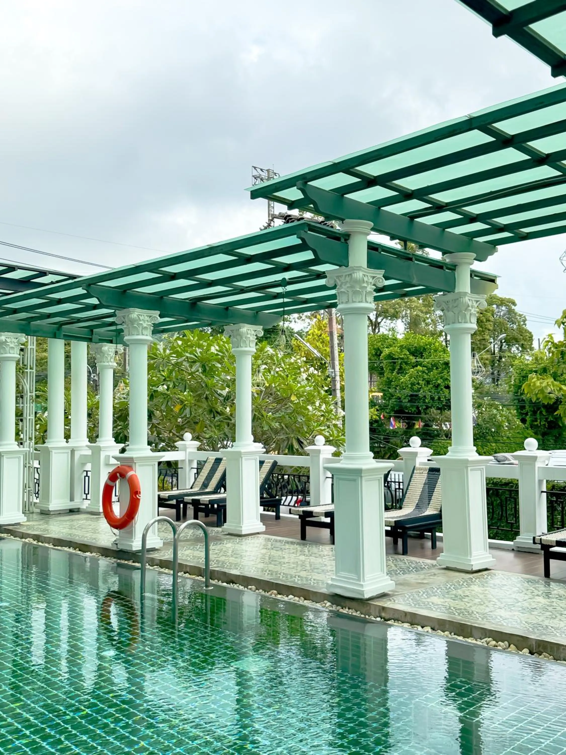 Pool view in Grand Supicha City Hotel