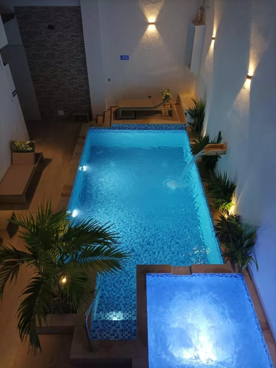 Swimming Pool in Hotel Le Falep