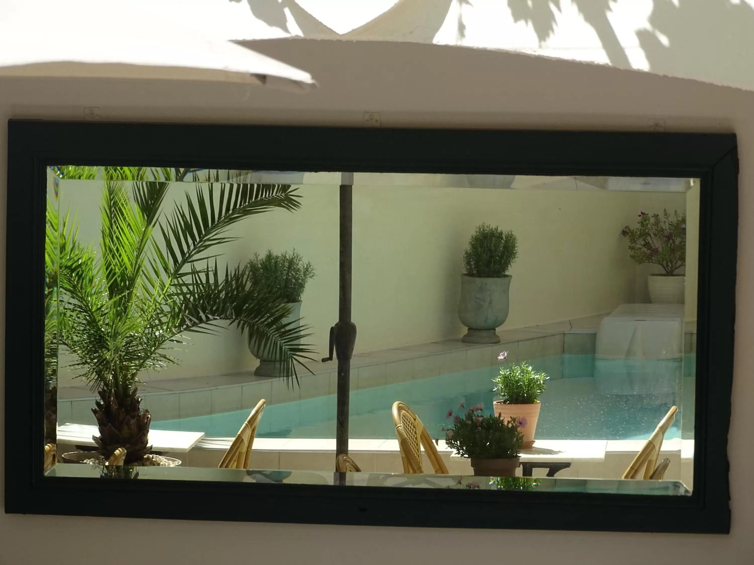 Patio in Chambres d'hôtes Belle Vigneronne