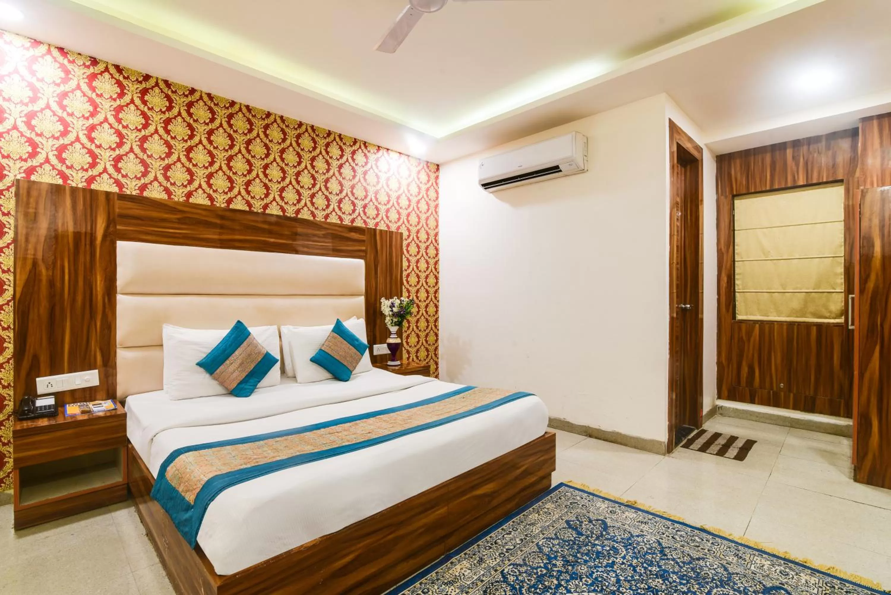 Bed in Olivia Hotels At Delhi Airport