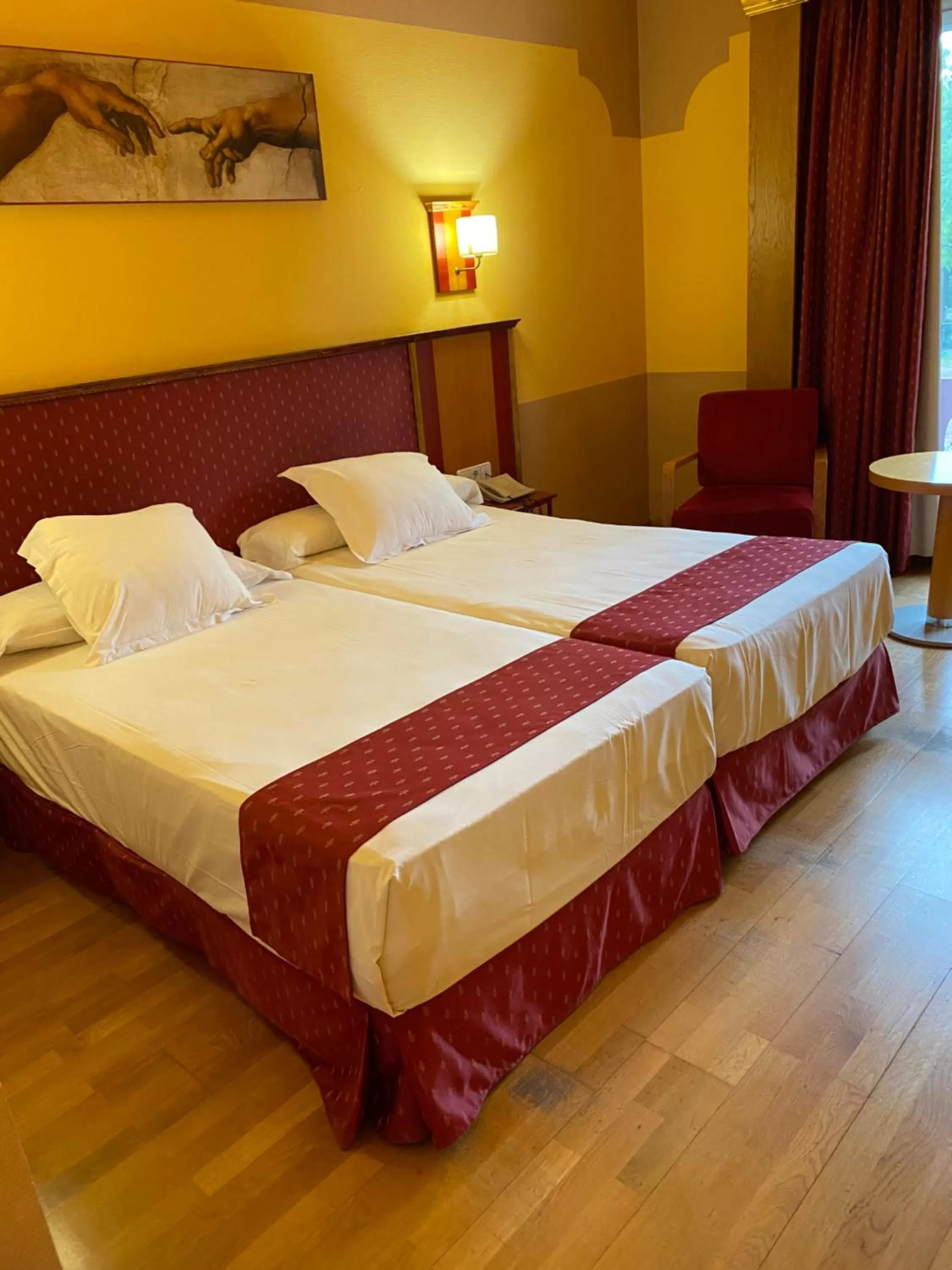 Bed in Hotel Fuente Las Piedras
