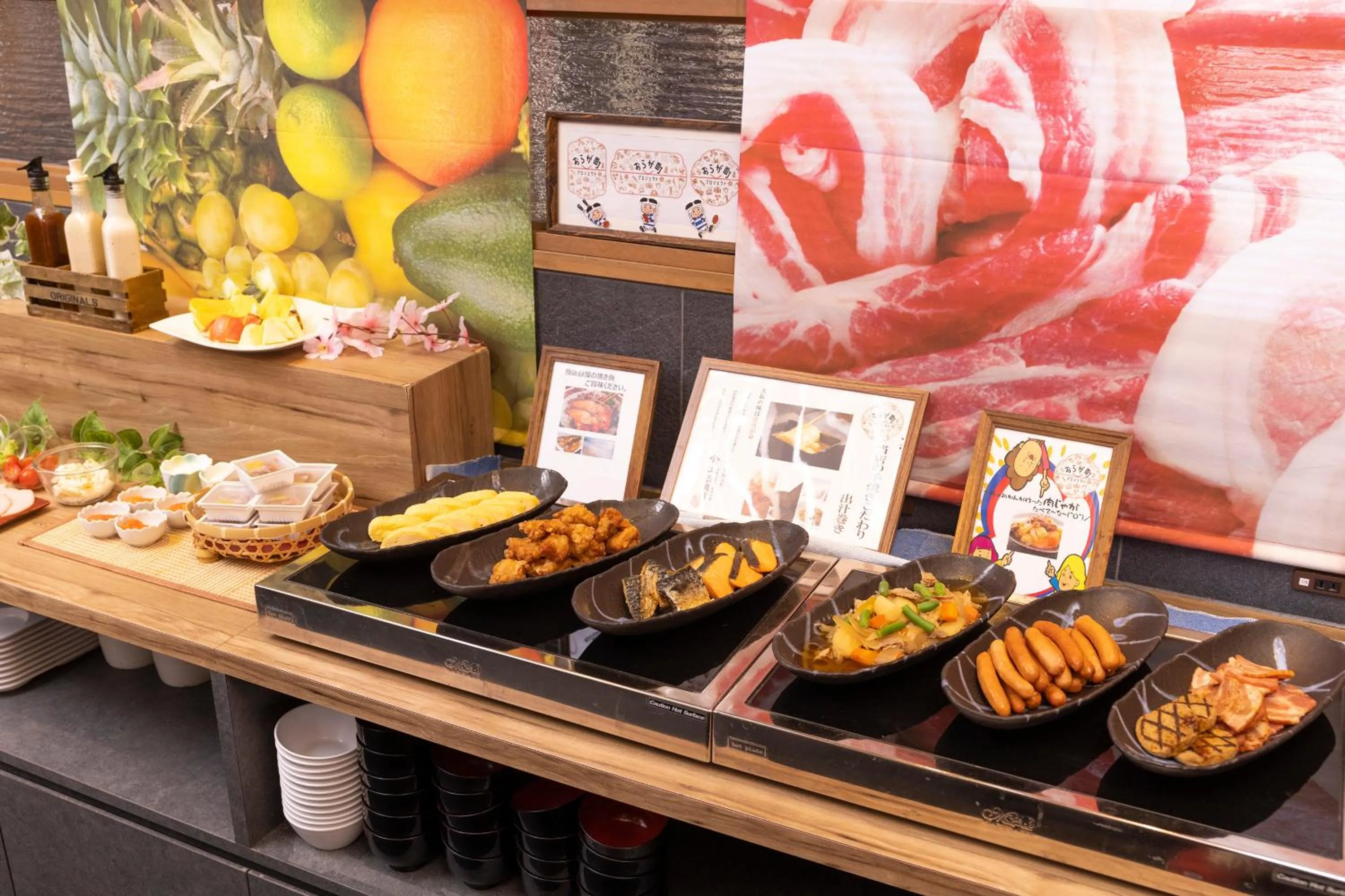 Buffet breakfast in KOKO HOTEL Higashiosaka - formerly Hotel Wing International Select Higashi Osaka