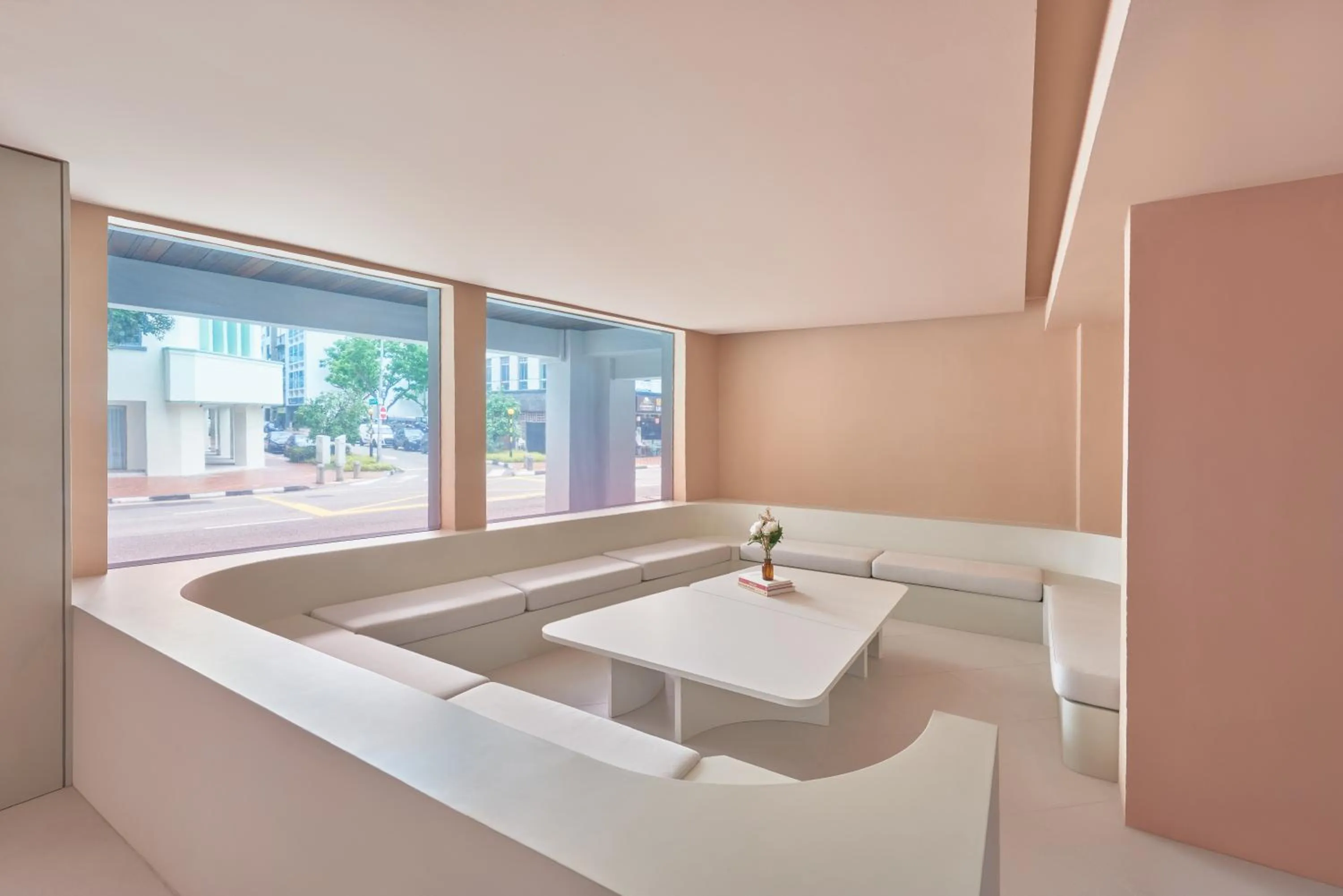 Communal lounge/ TV room in KINN Capsule - HER Space, Female Only