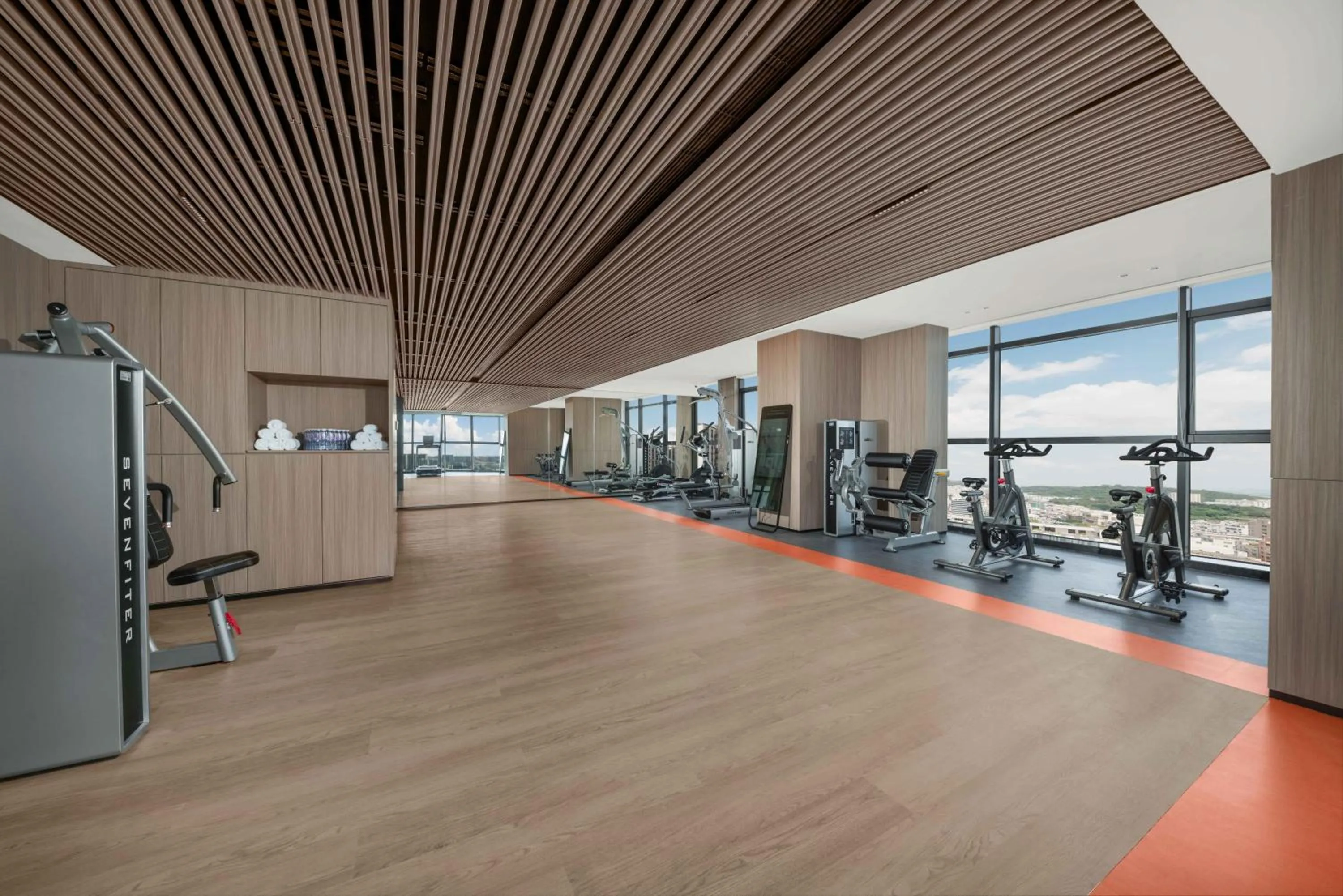 Fitness centre/facilities in Holiday Inn Express Shantou Chenghai
