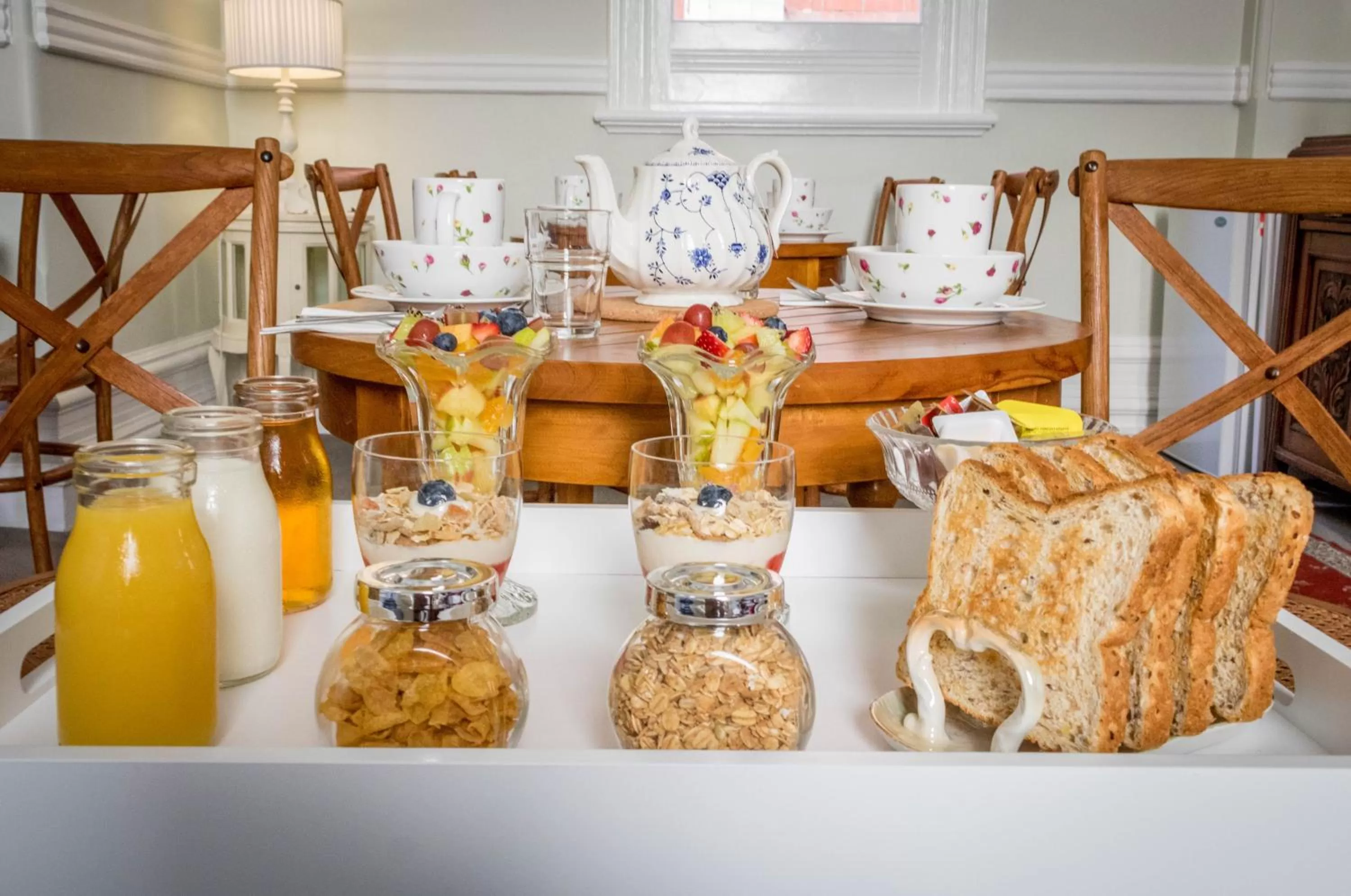 Food close-up in Fremantle Bed & Breakfast