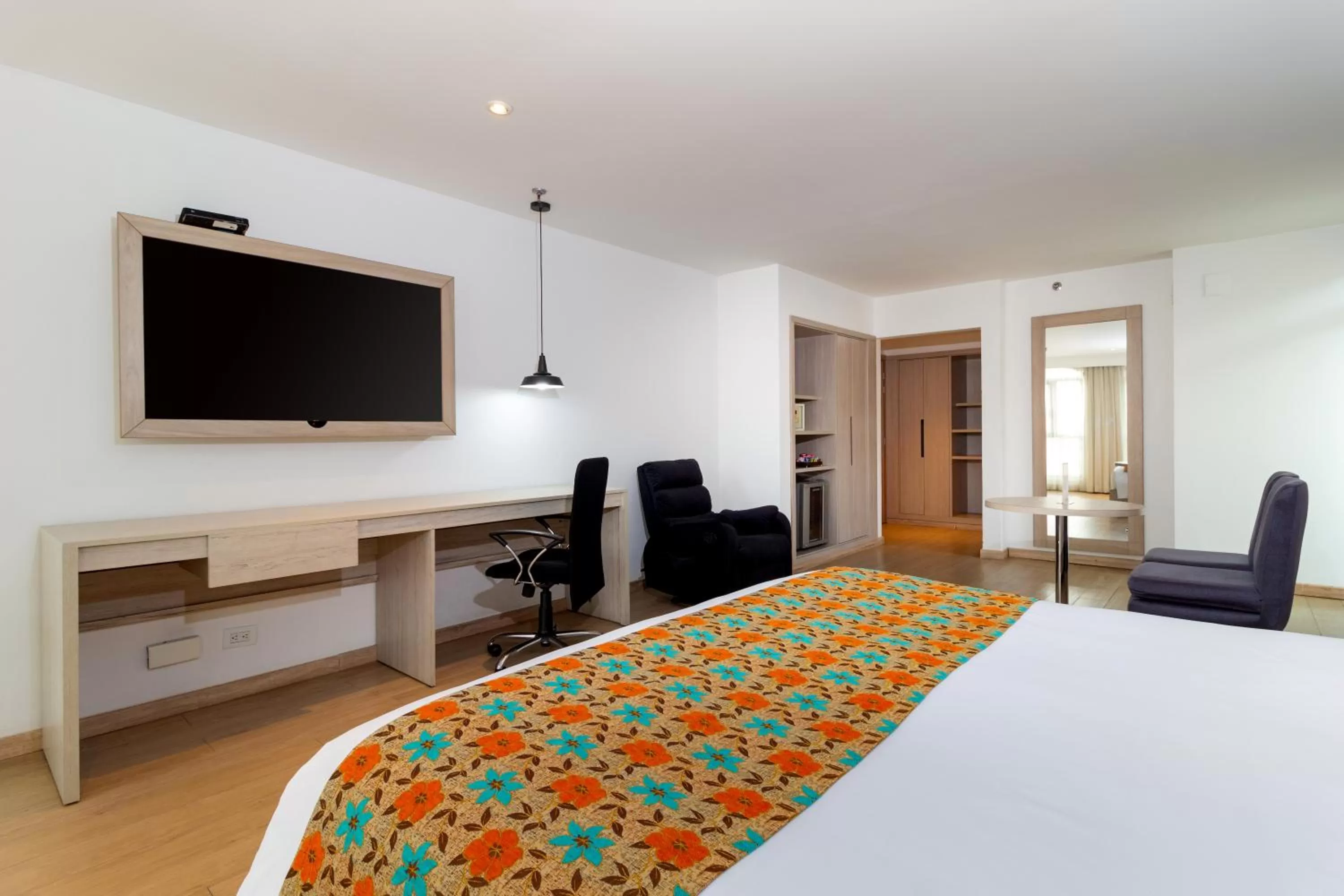 Bed in Hotel Rosales Plaza