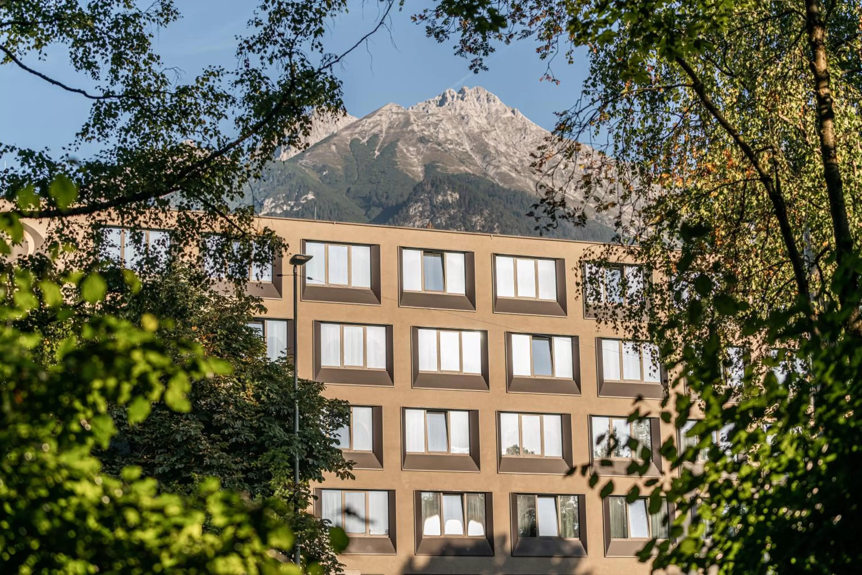 Property building in Rufi's Hotel Innsbruck