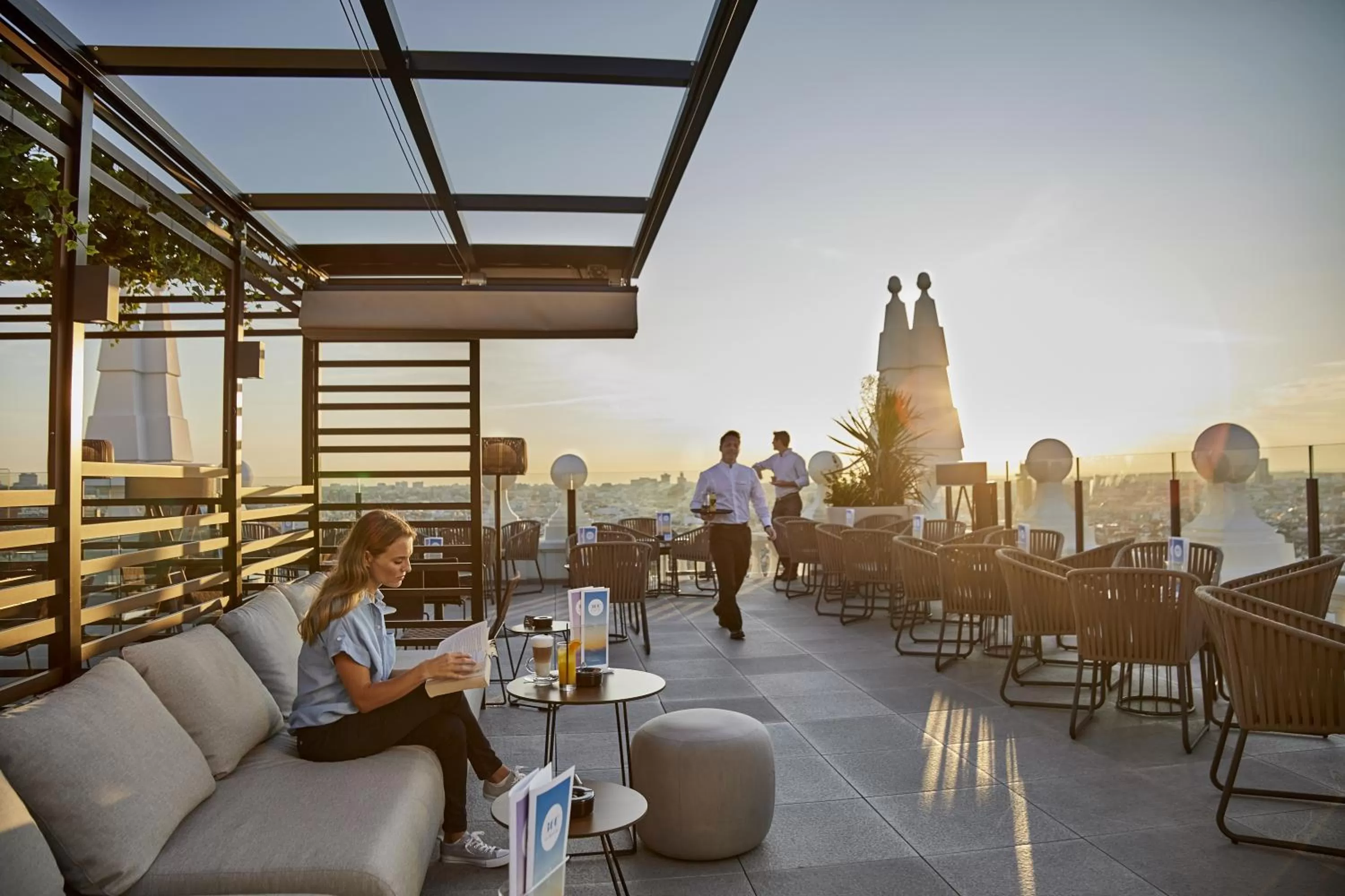 Balcony/Terrace in Riu Plaza España