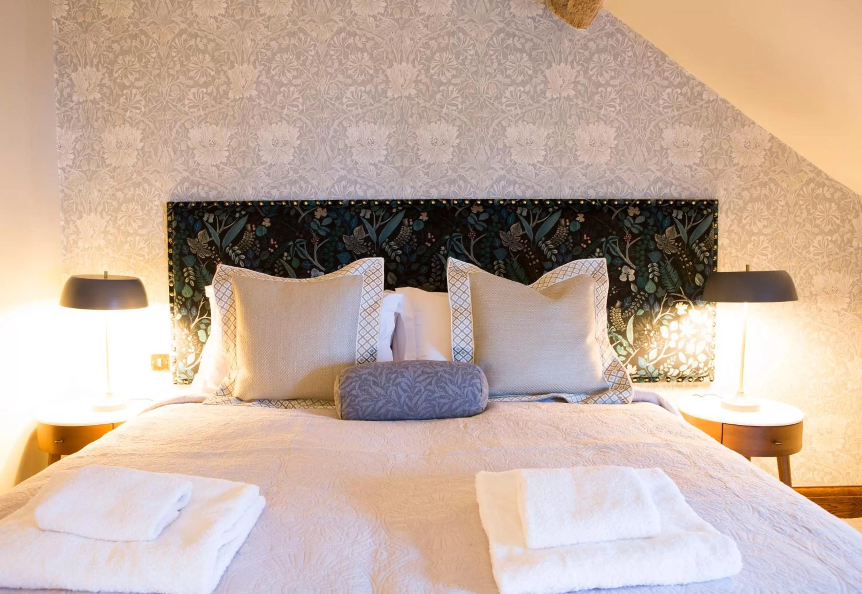 Bed in The Legh Arms Prestbury