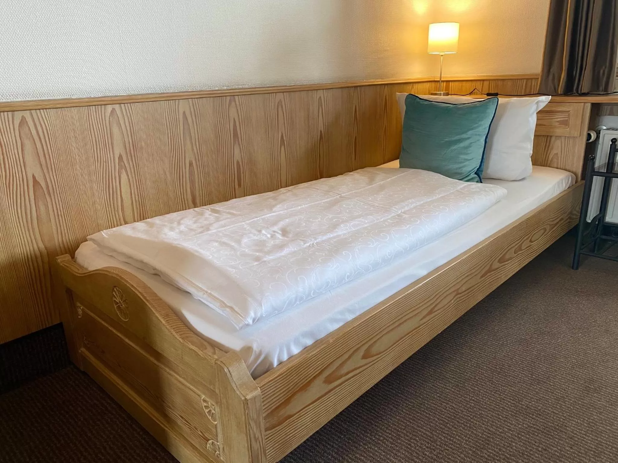 Bed in Hotel in den Herrnwiesen