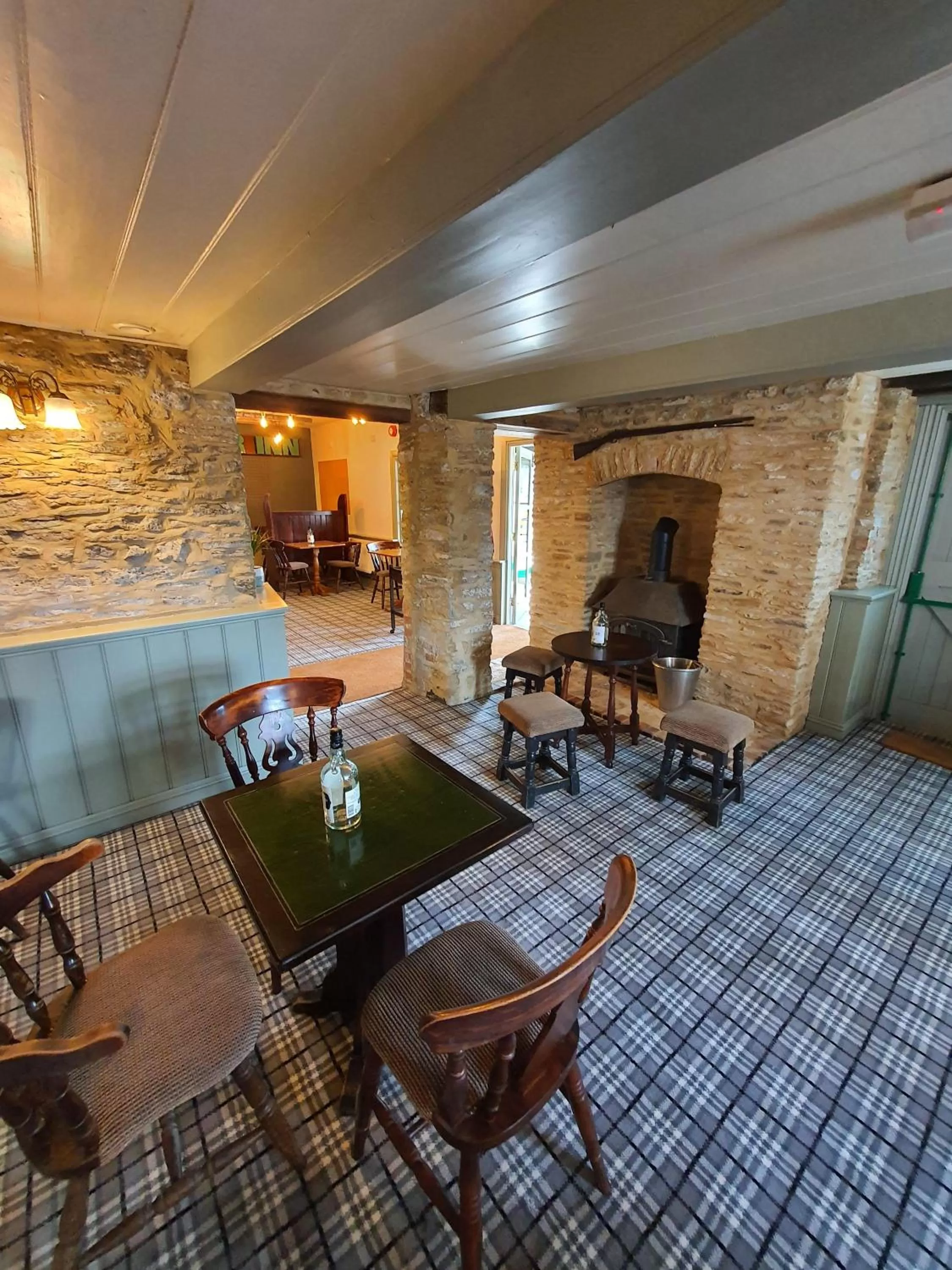 Dining area in The Lugger Inn