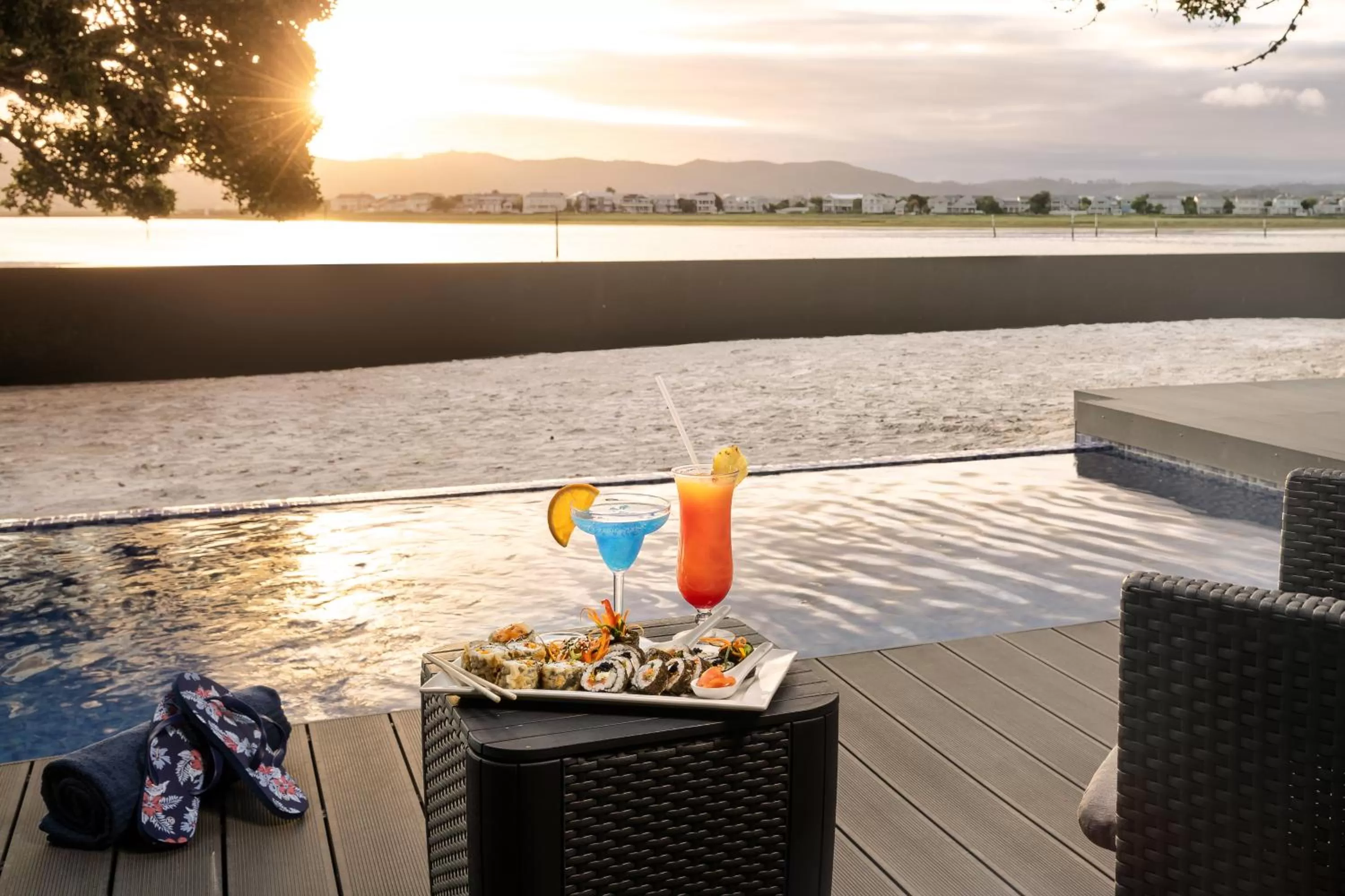 Pool view in Premier Resort The Moorings, Knysna