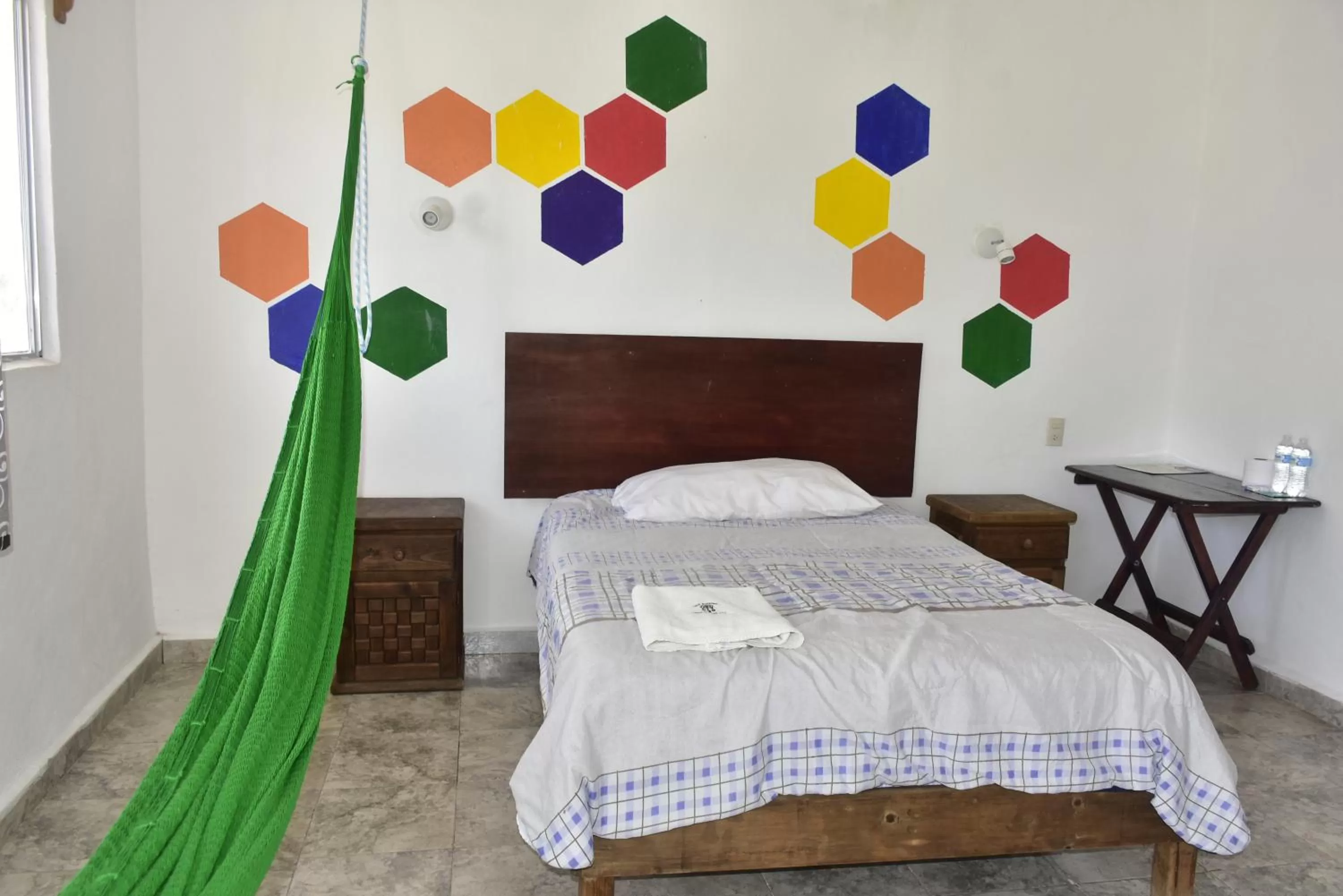 Bed in Hotel Bacaanda