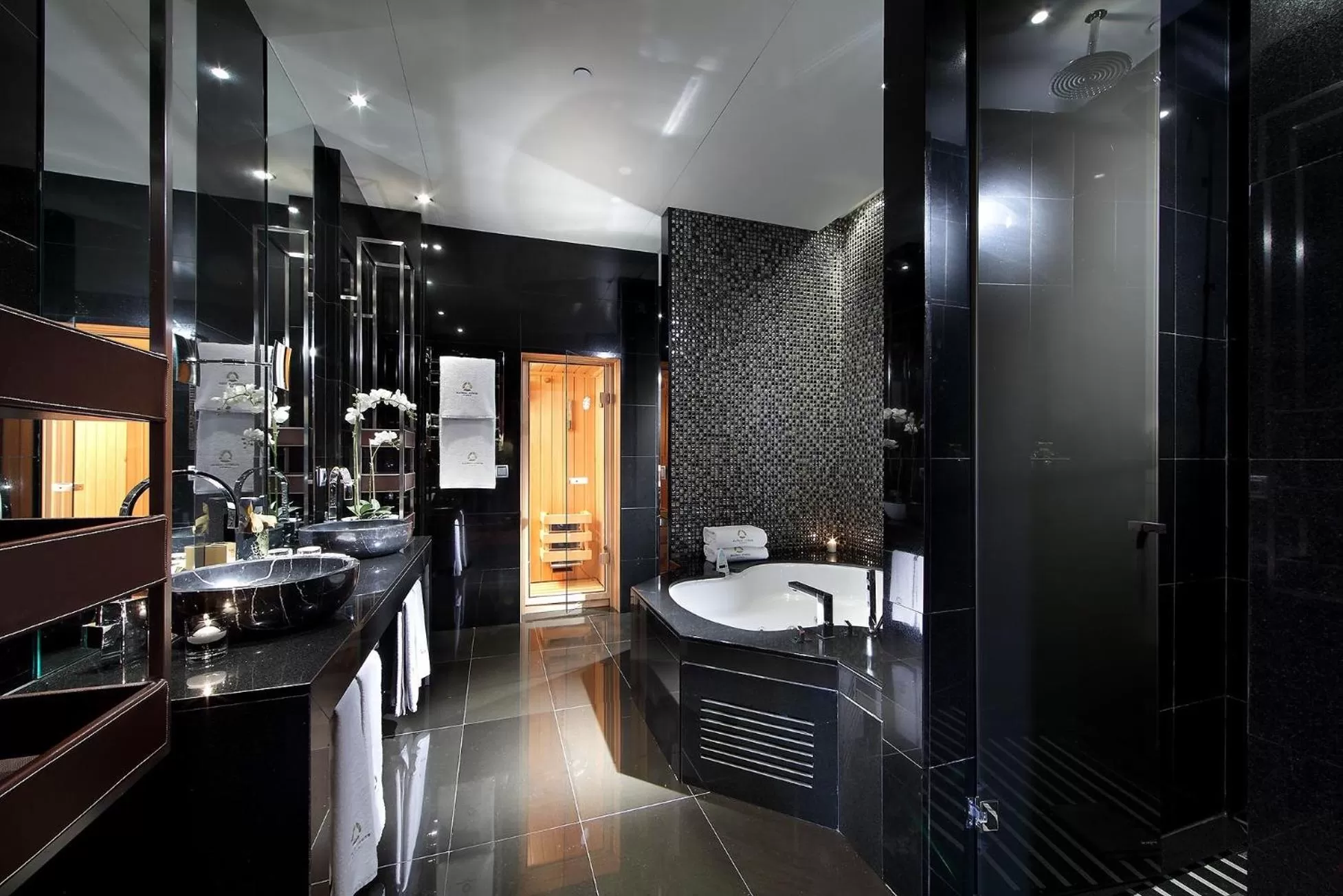 Bathroom in Eurostars Madrid Tower