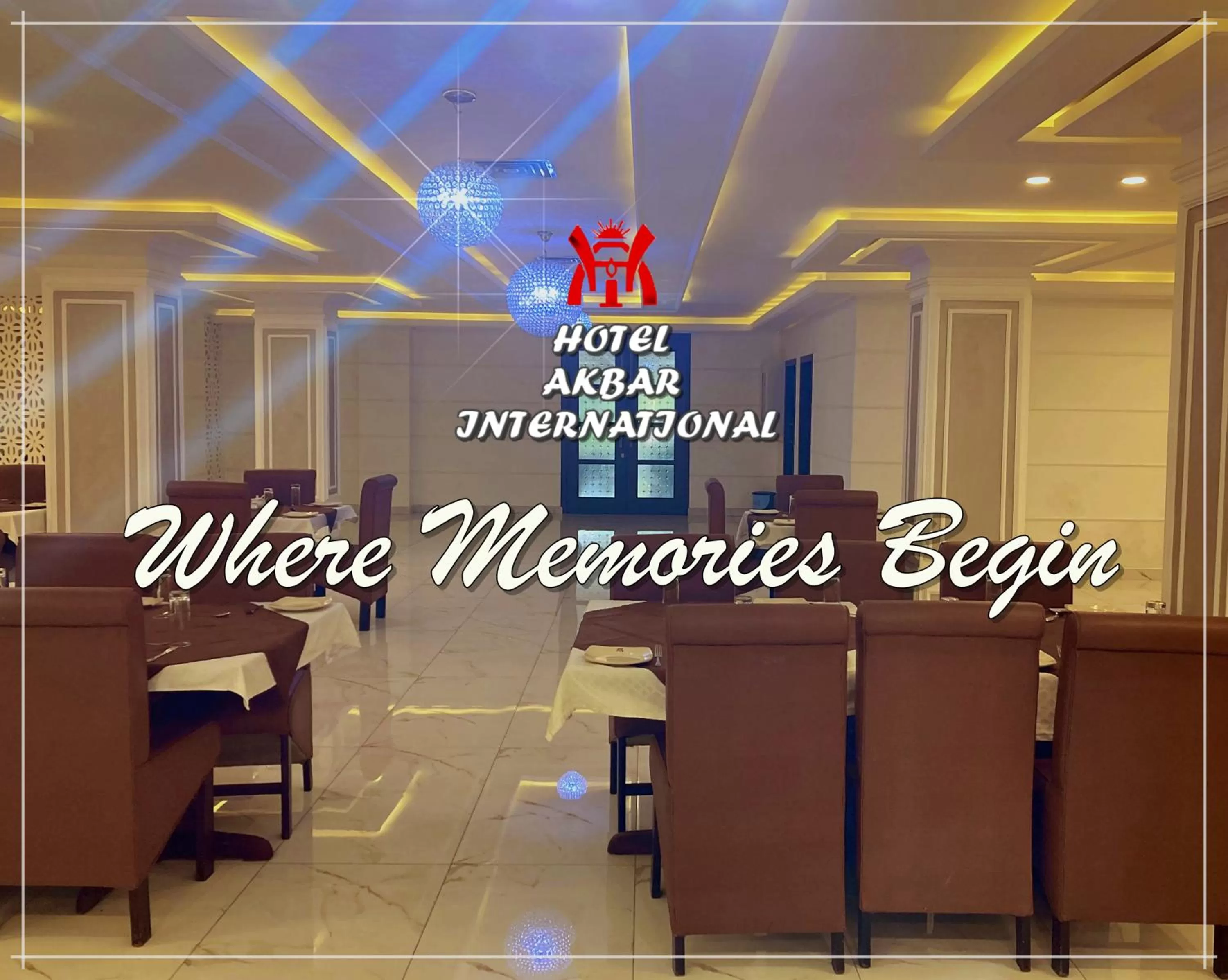 Restaurant/places to eat in Hotel Akbar International