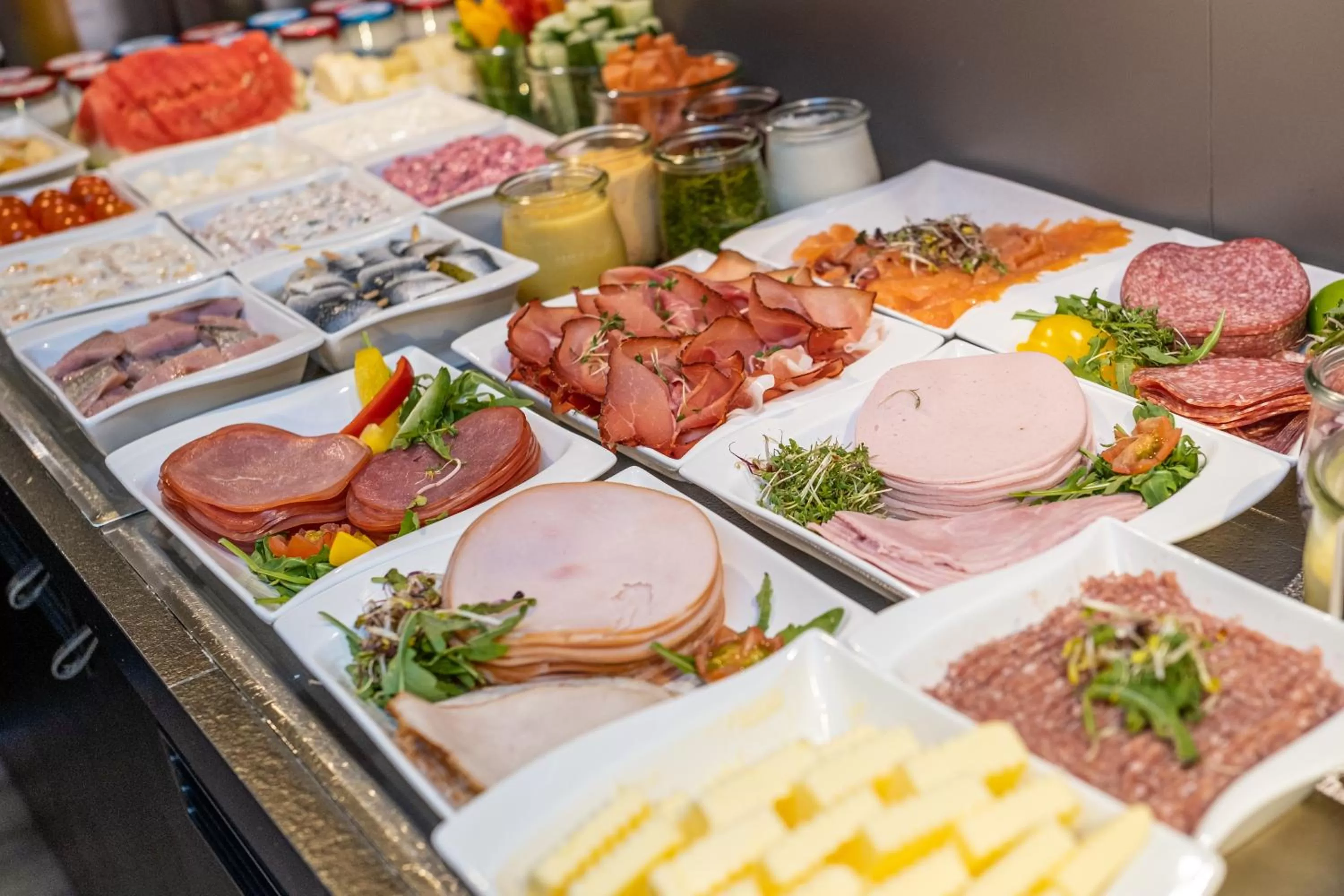 Buffet breakfast in Stadthotel Jever