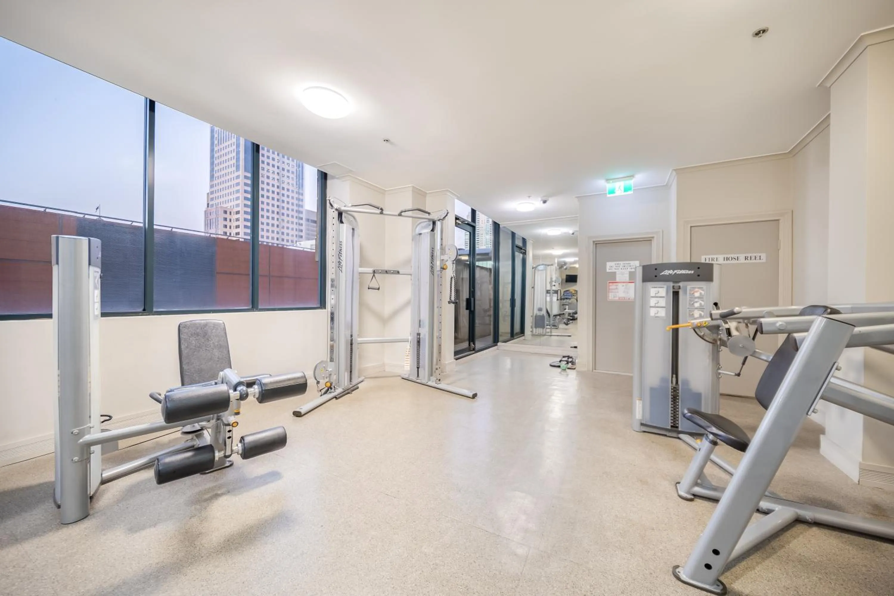 Fitness centre/facilities in Oaks Sydney Castlereagh Suites