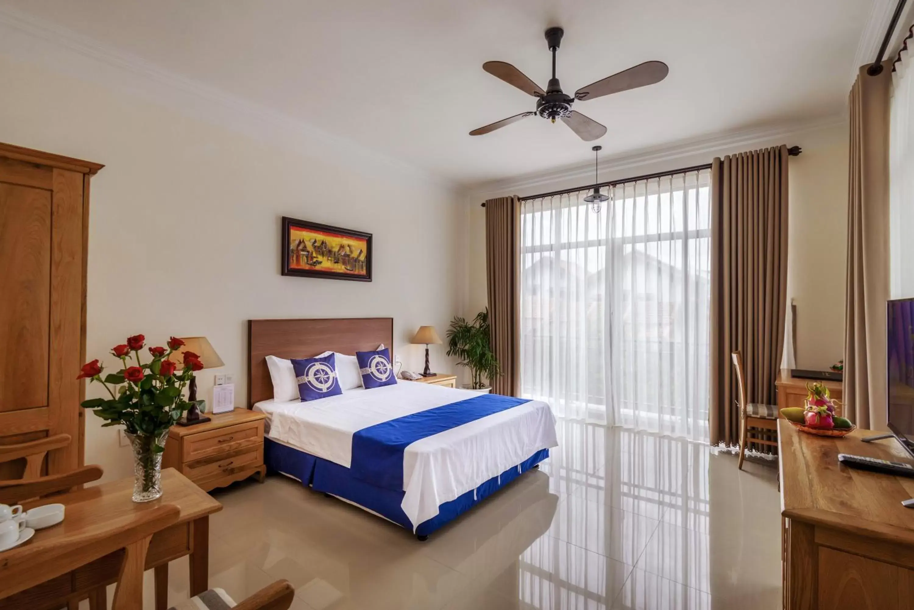 Double Room with Garden View in Santa Sea Villa Double Room with Garden View in Santa Sea Villa