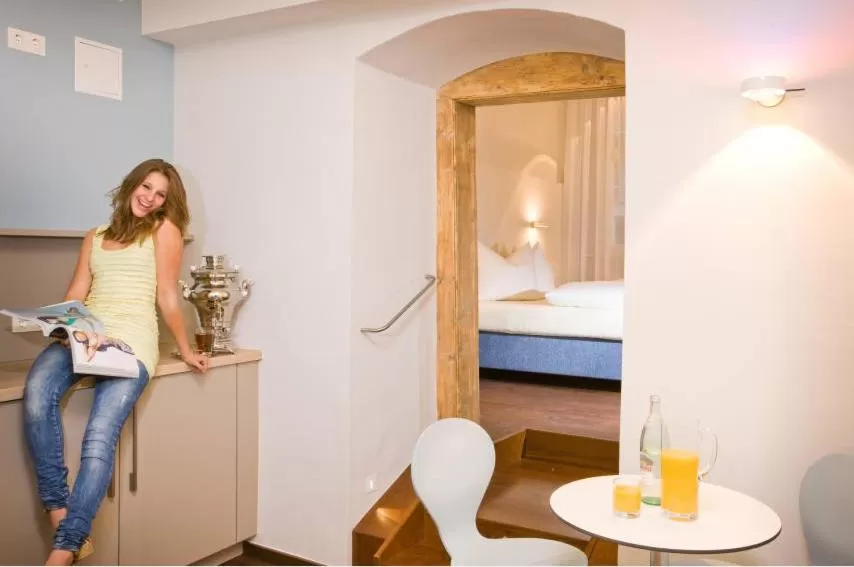 People, Bed in Hotel Münchner Hof und Blauer Turm