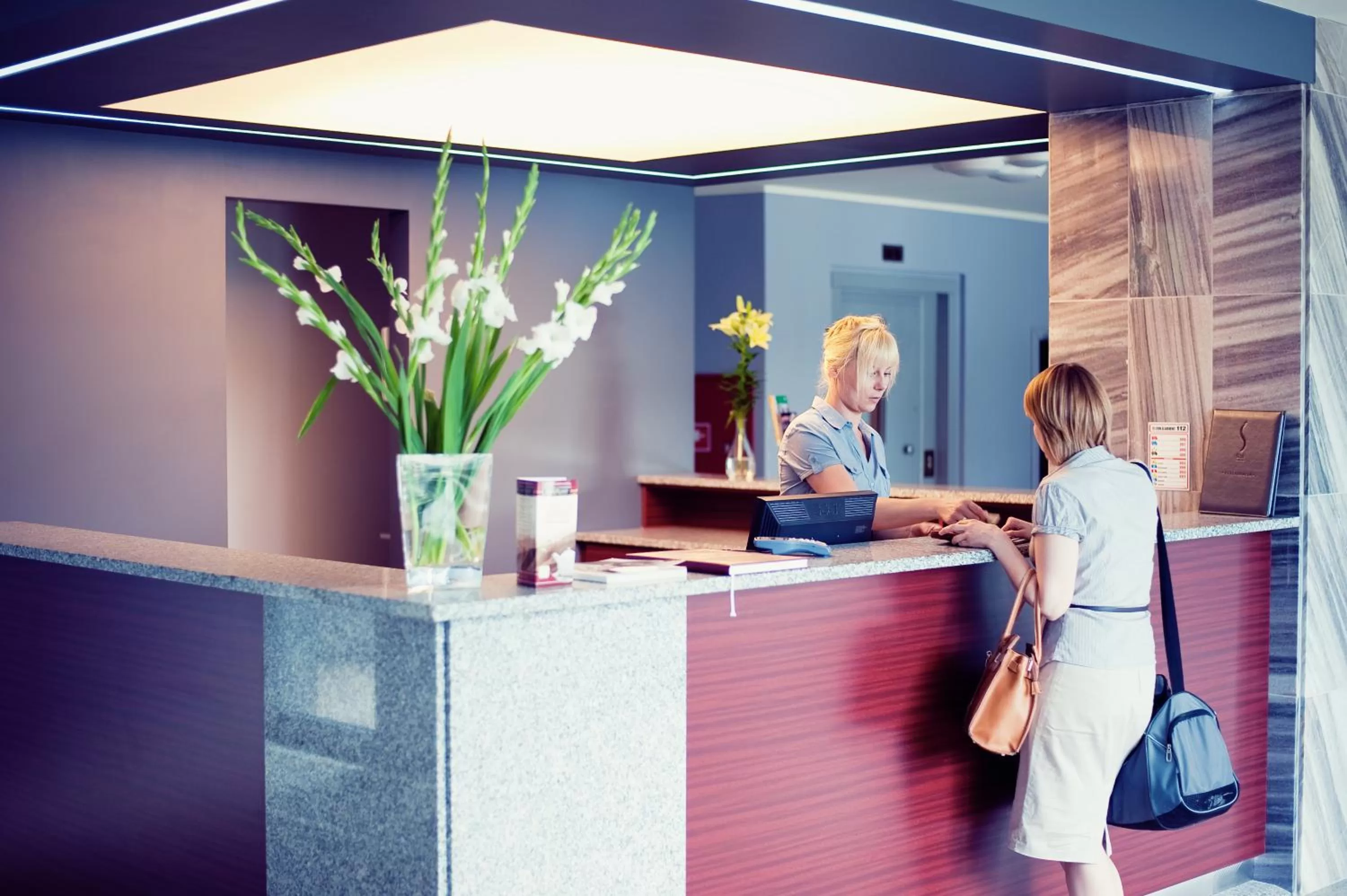 Lobby or reception in Hotel Śląsk