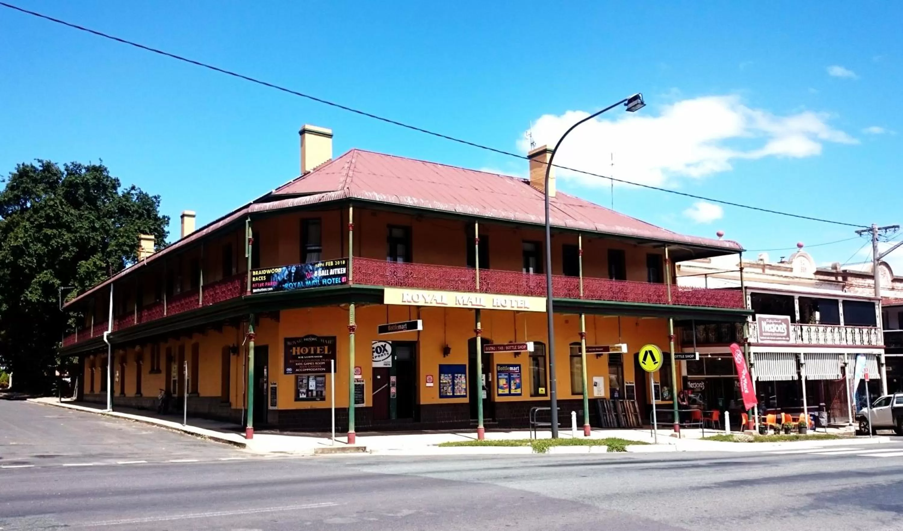 Property building in The Royal Mail Hotel Braidwood