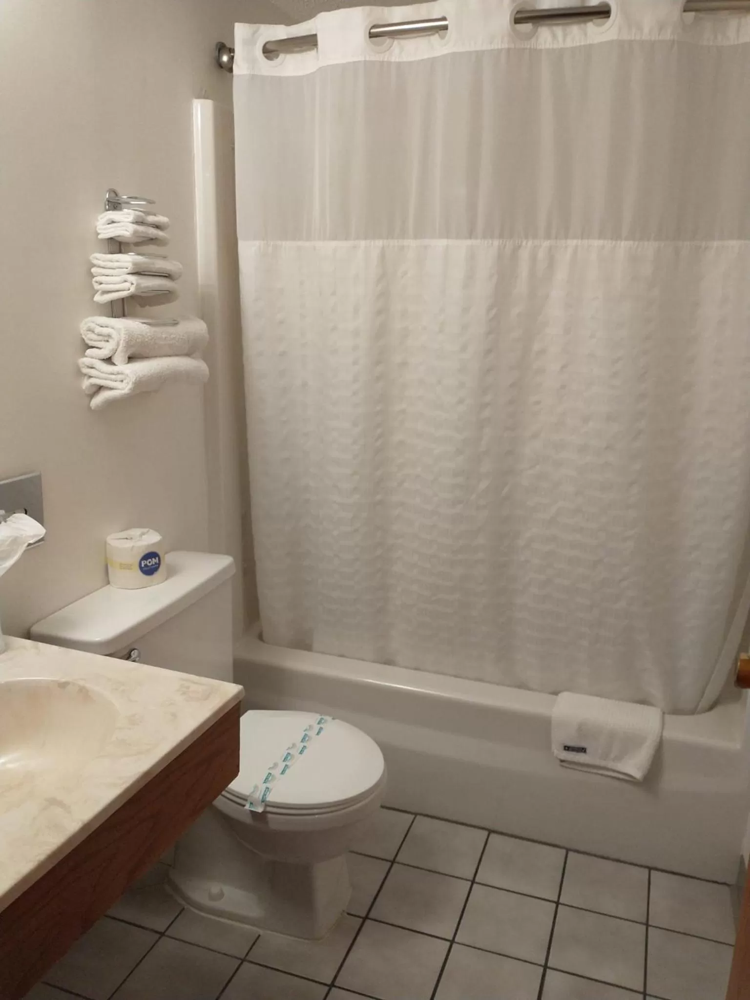 Bathroom in Americas Best Value Inn Sauk Centre