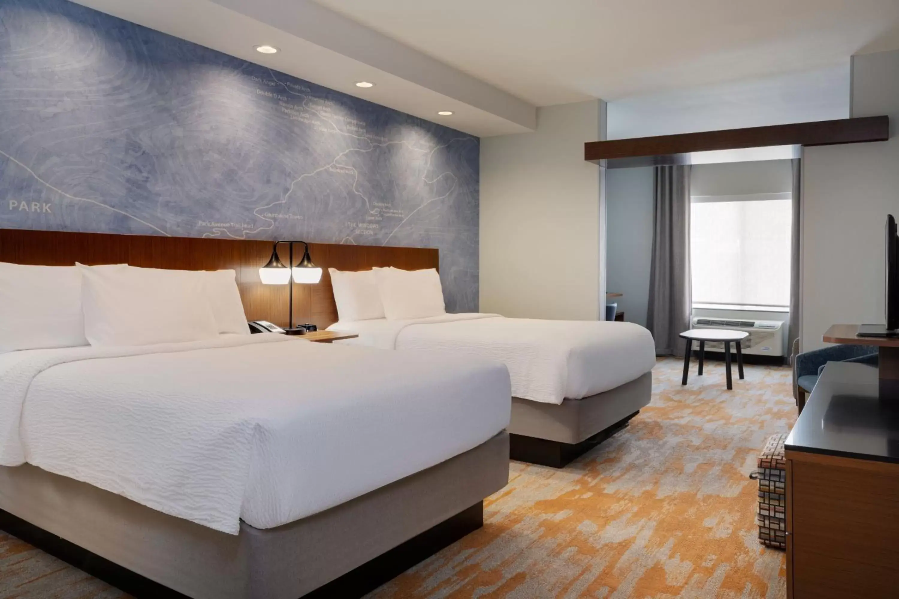 2 Queen Guest Room (Hearing Accessible) in Fairfield Inn & Suites by Marriott Moab 2 Queen Guest Room (Hearing Accessible) in Fairfield Inn & Suites by Marriott Moab