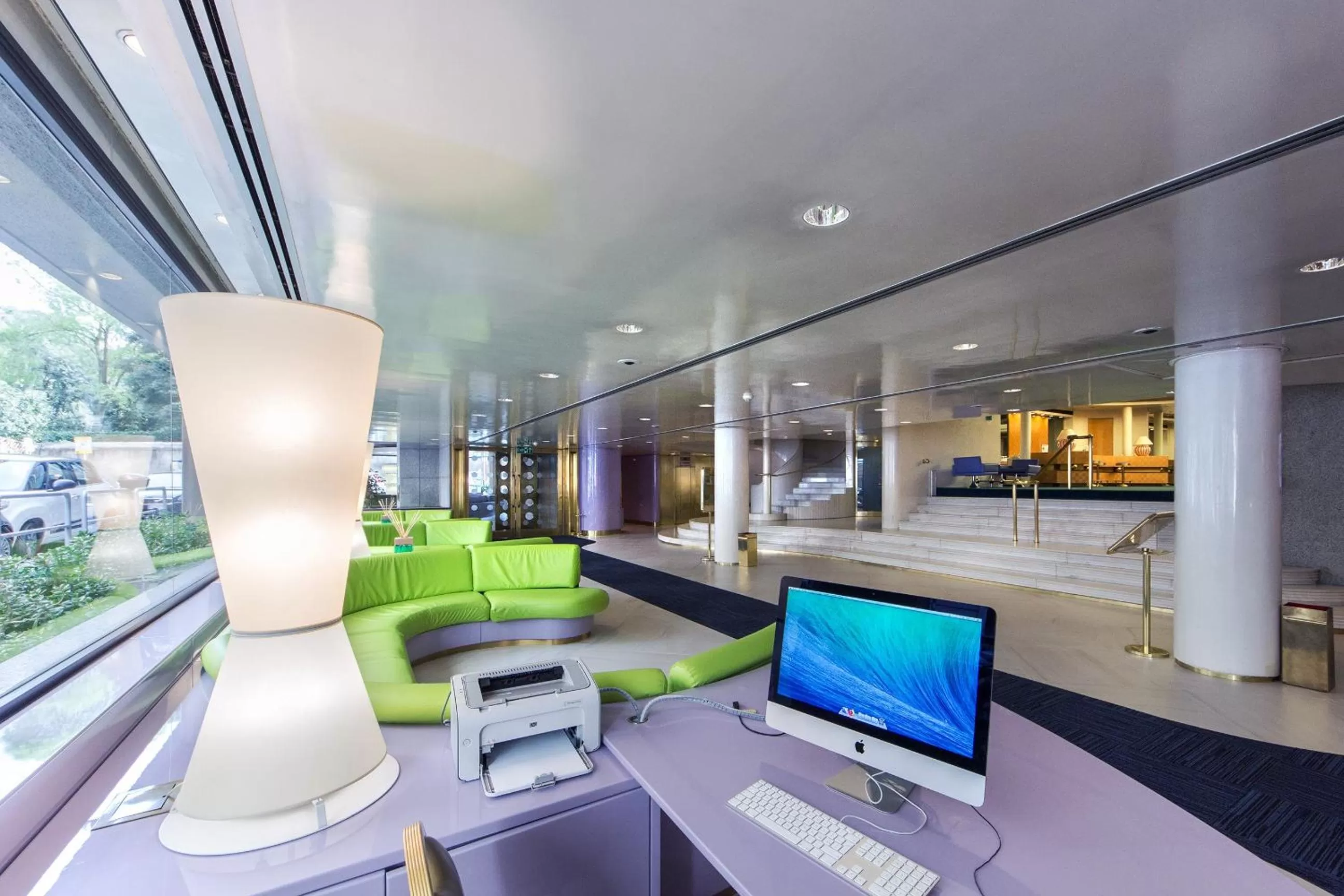 Lobby or reception in Albani Hotel Roma