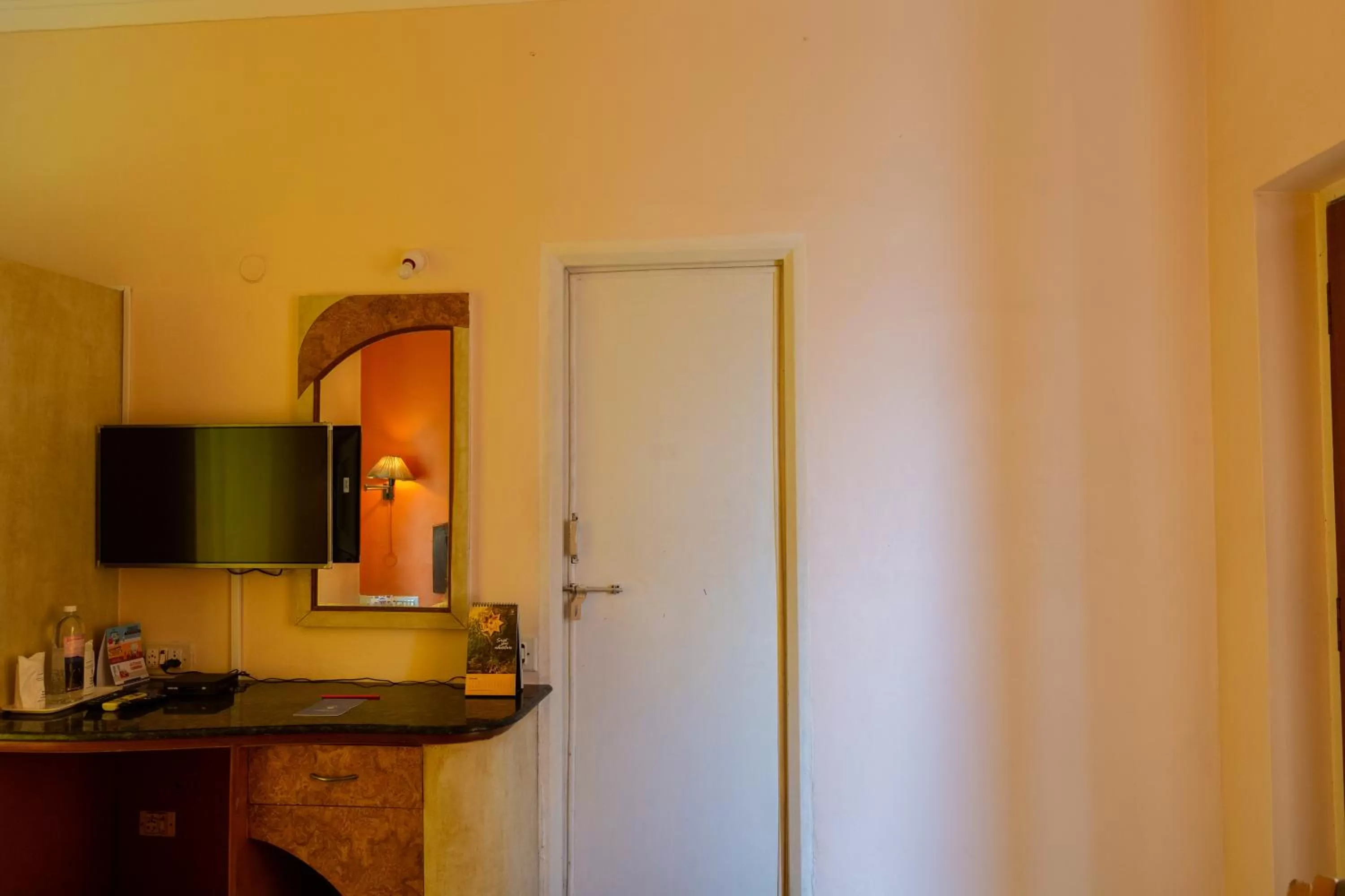 TV/Entertainment Center in KSTDC Hotel Mayura Bhuvaneshwari Kamalapur