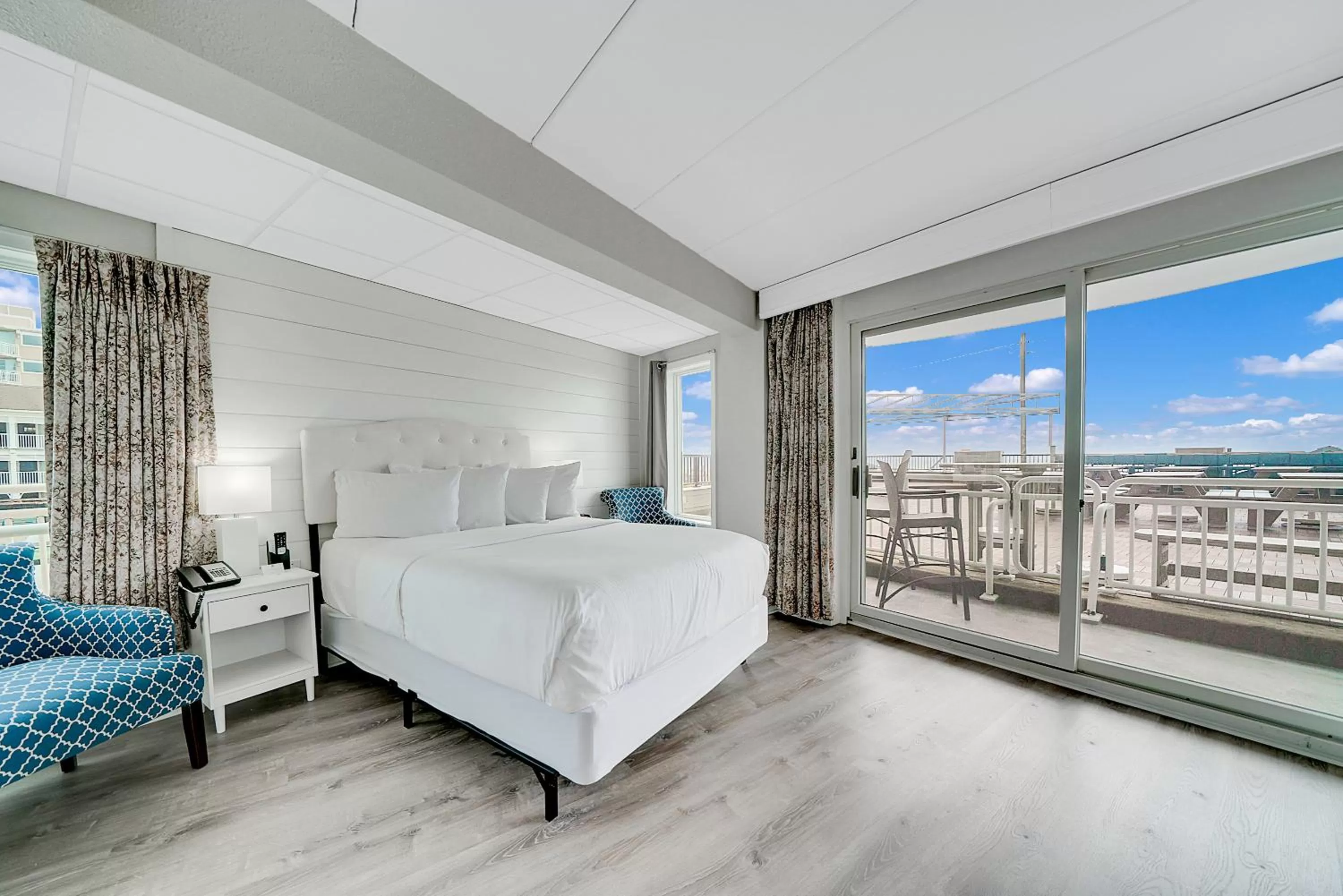 Bed in Montreal Beach Resort